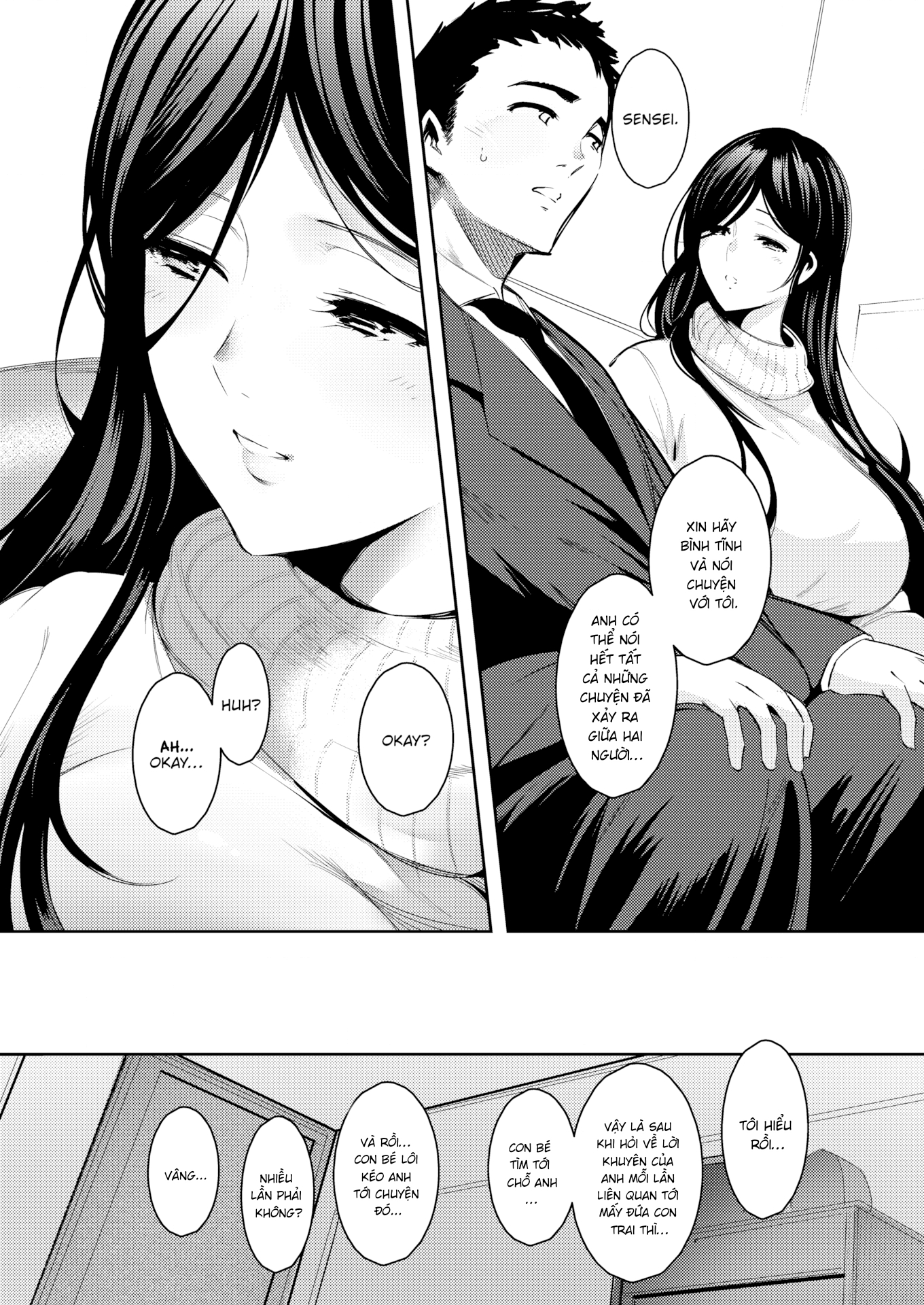 Đọc truyện hentai Mối quan hệ mập mờ của nhà Sakiba - Oneshot.