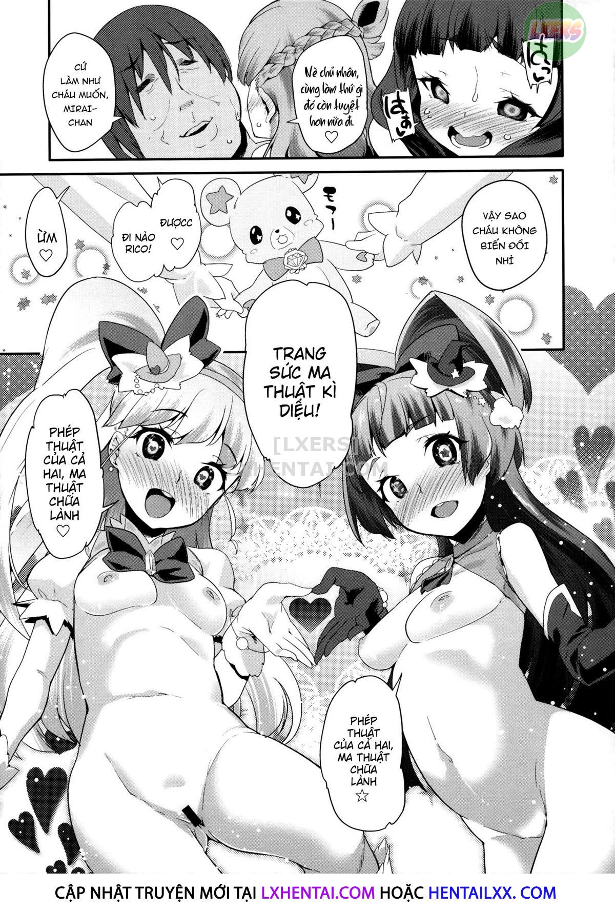 Đọc truyện hentai Cure Up Ra Pa Pa! Noumiso Kowarechae! - Oneshot