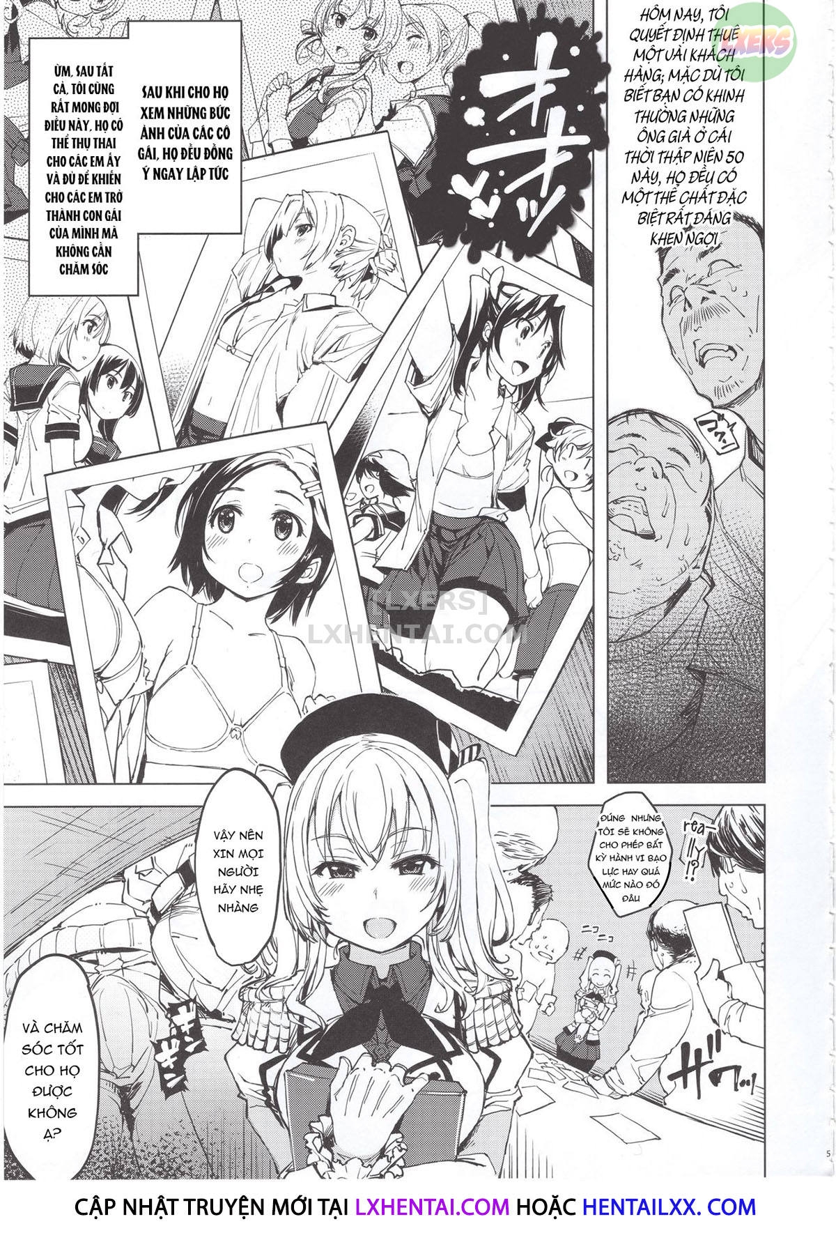 Đọc truyện hentai Hishokan Kashima No Houkokusho Chap 1