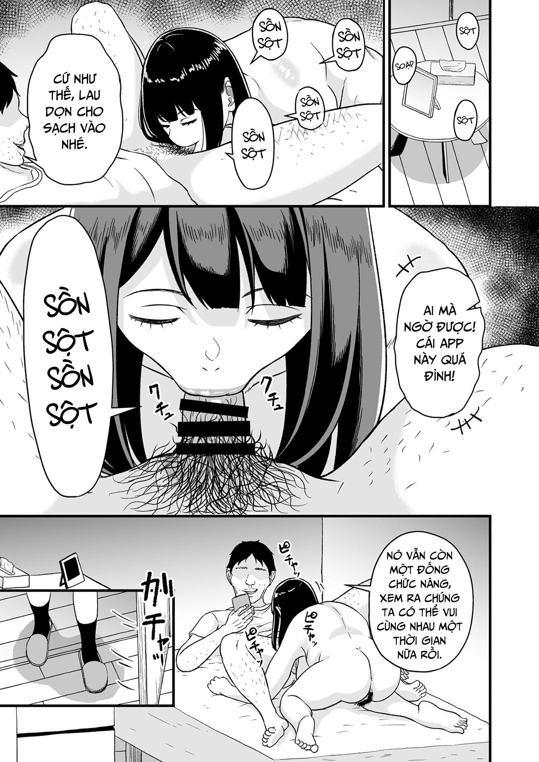 Đọc truyện hentai Enjoy Saimin Appli! - Oneshot