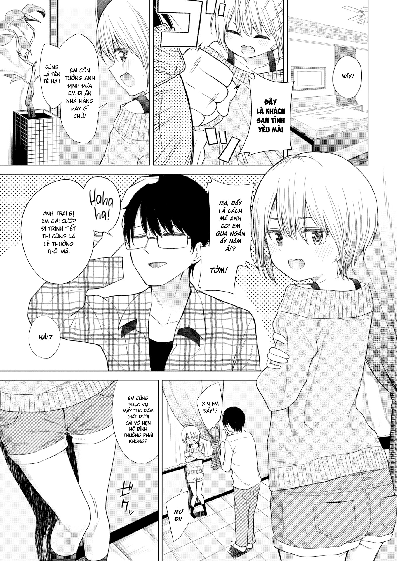 Đọc truyện hentai Thuê nhầm em gái - Oneshot