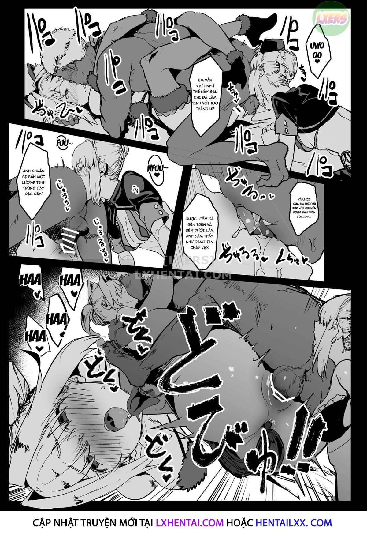 Đọc truyện hentai Yarichin Ni Gohoushi Sex Suru Nama Onaho To Seishori Maid Netorase Hon - Oneshot