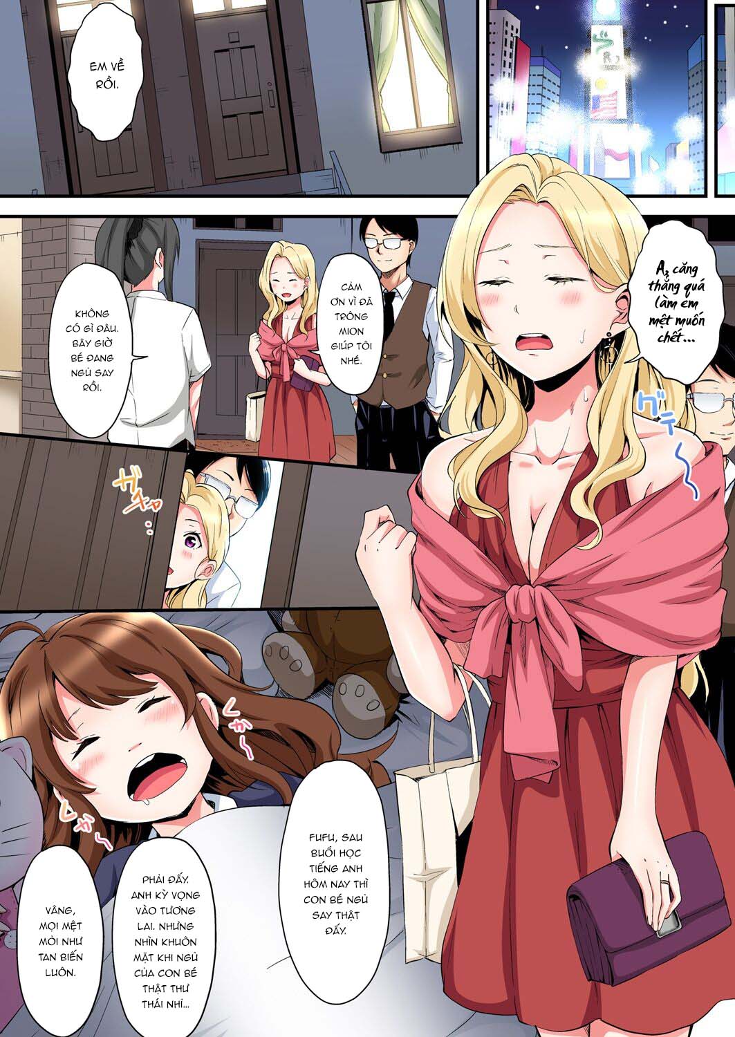 Đọc truyện hentai Bà Mẹ Teen Và Các Tư Thế SEX - Chap 14: Cơm tró của Chị nhà và Anh họ