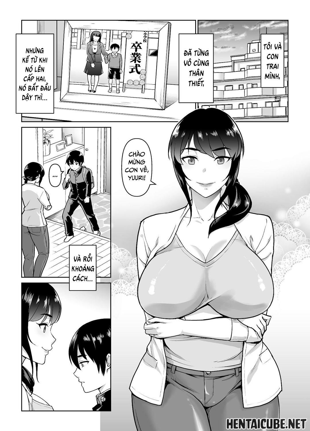 Đọc truyện hentai Mối quan hệ giữa mẹ và con trai bắt đầu - Oneshot