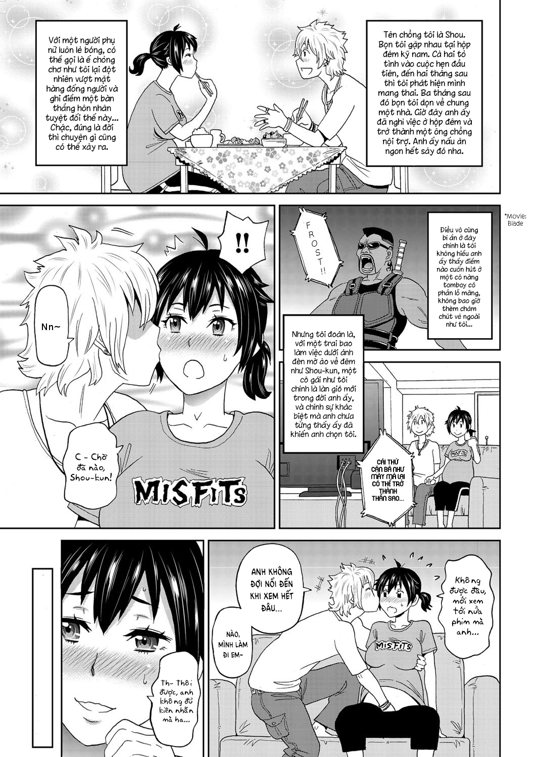 Đọc truyện hentai Bà bầu nóng tính Oneshot