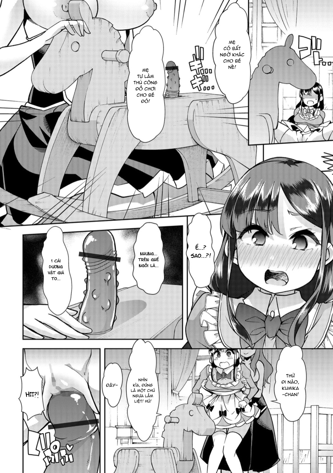 Đọc truyện hentai Himitsu no Gyaku Toilet Training - Chap 4.
