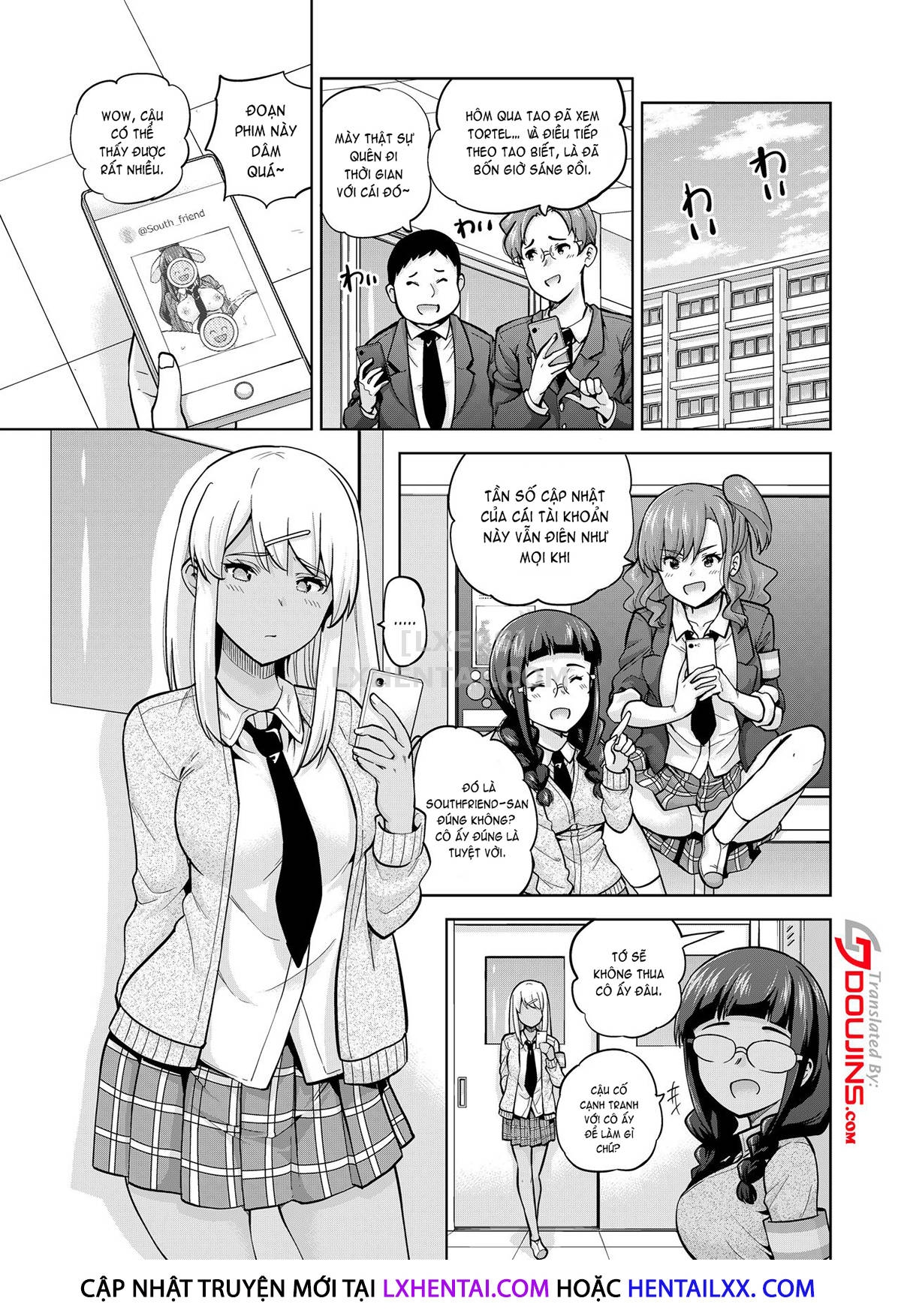 Đọc truyện hentai SNS Seitokai Yakuin Wo Netotte Share Suru Hanashi. Chap 3