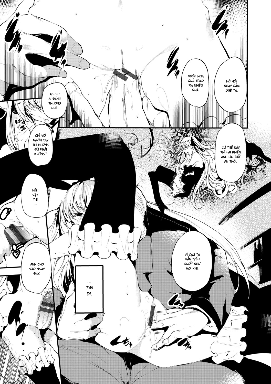 Đọc truyện hentai Abaraya no Onnanoko-tachi - Oneshot - Có che