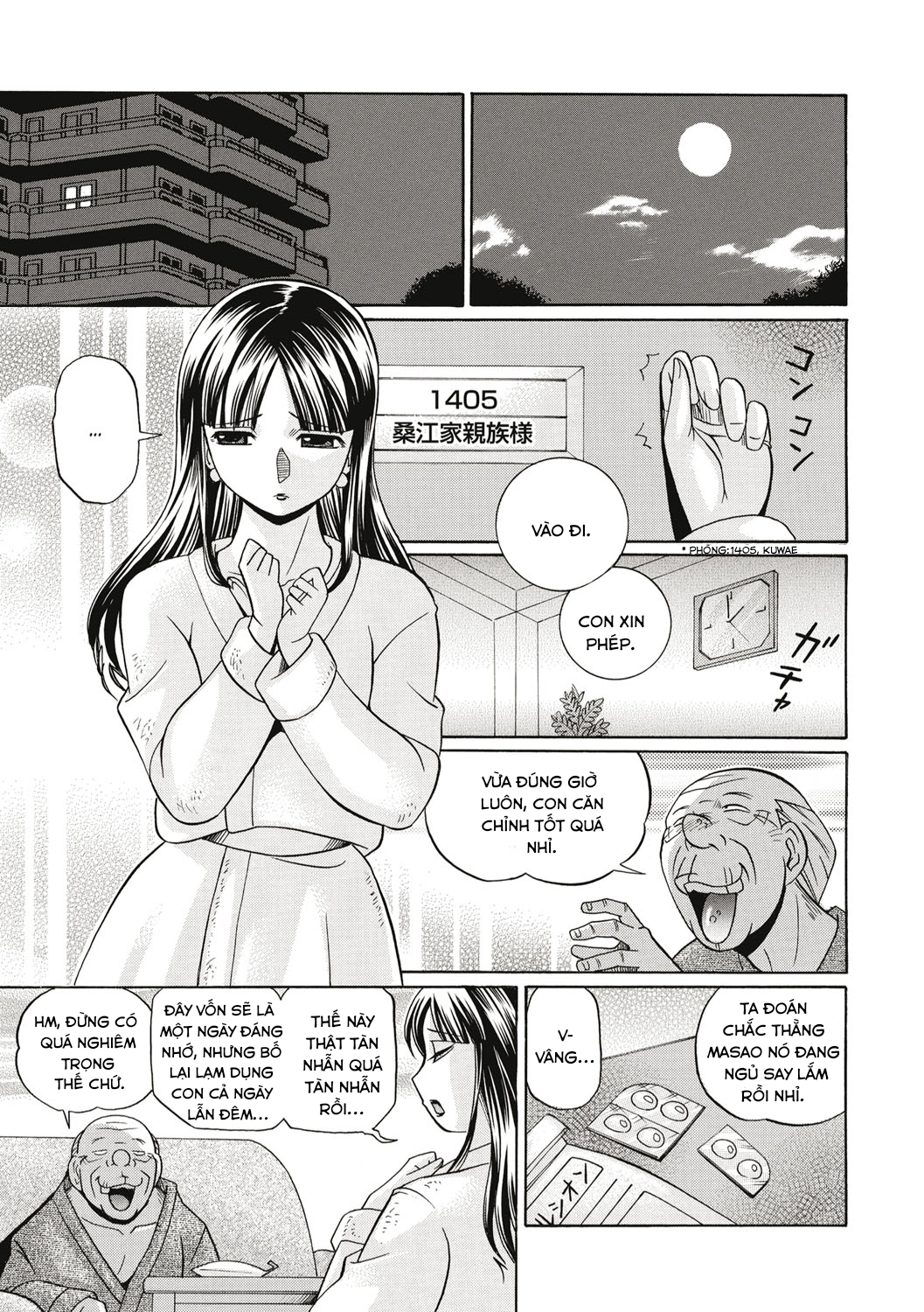 Đọc truyện hentai Yuriko and her Father-in-Law - Chap 3
