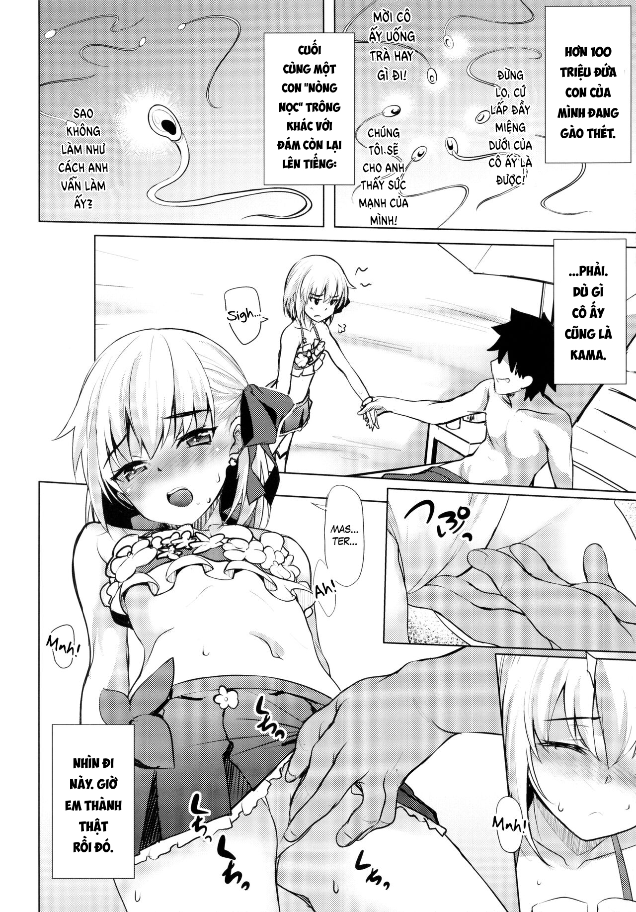 Đọc truyện hentai Kama rất dễ bị lừa. - Oneshot