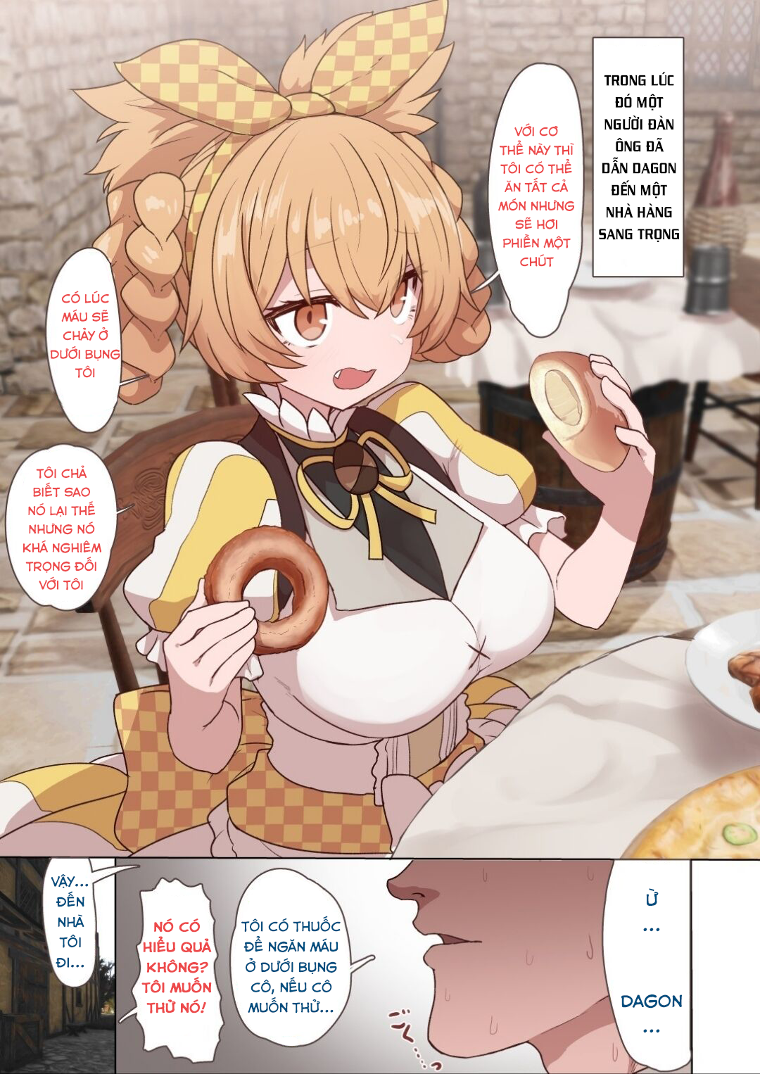 Đọc truyện hentai Tôi muốn Dagon-Chan mang thai - Oneshot