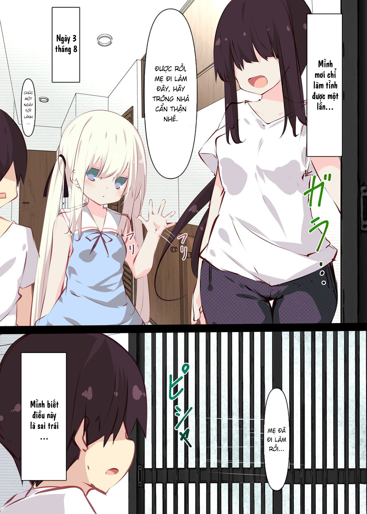 Đọc truyện hentai Natsuyasumi dakara Muteikou na Itoko ni Chinko Ireru Hanashi - Chap 2