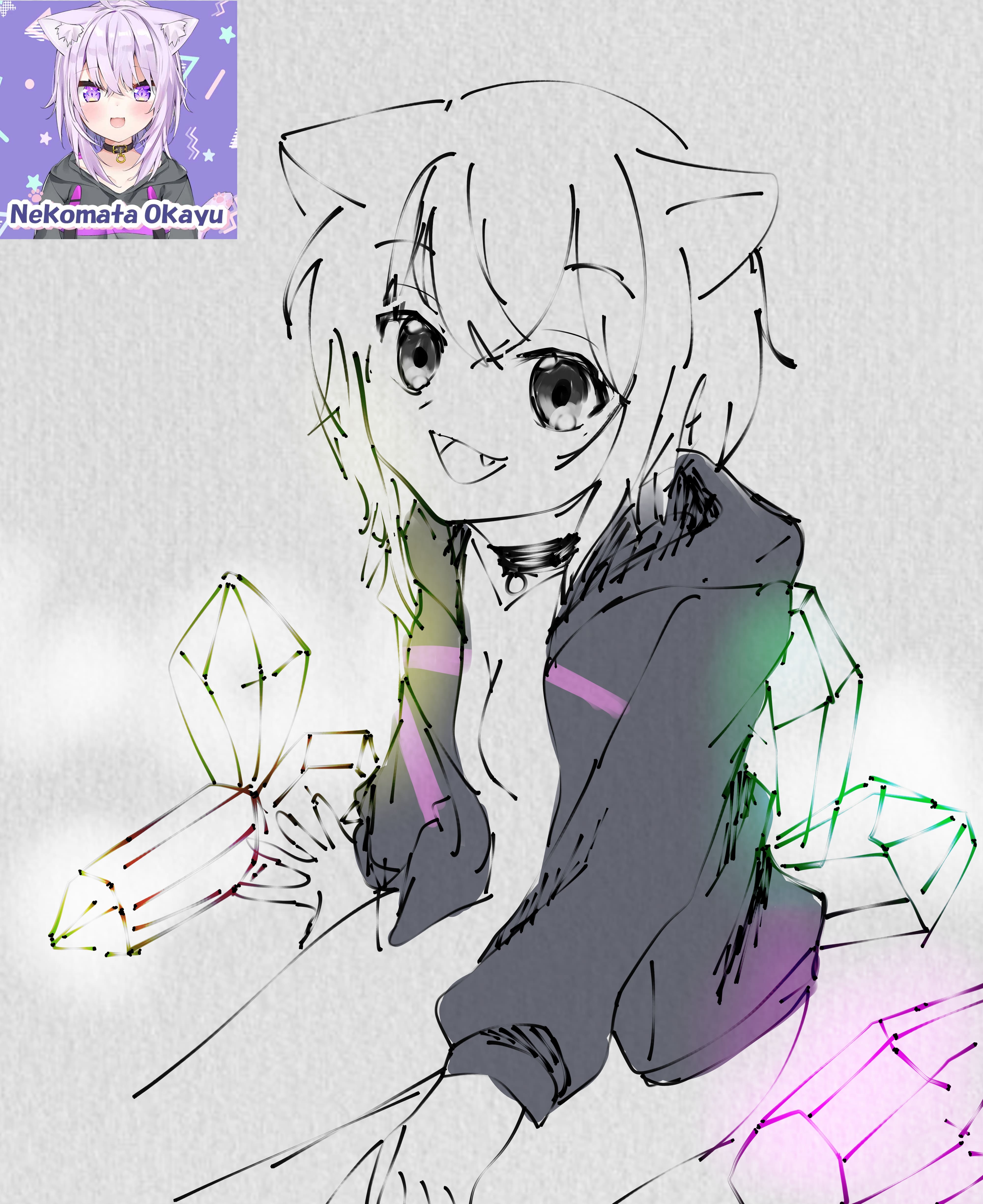 Đọc truyện hentai Tôi vẽ vtuber của bạn - Phác thảo