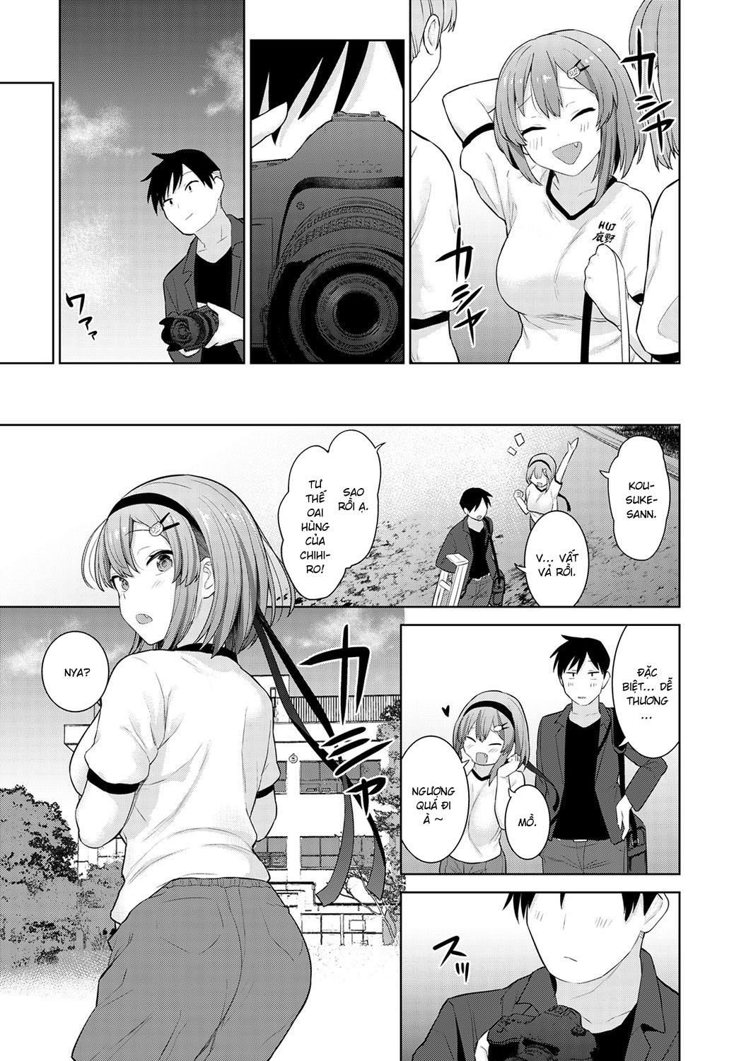Đọc truyện hentai Bộ ảnh kỉ yếu - Chapter 2: Kẻ thứ 3?