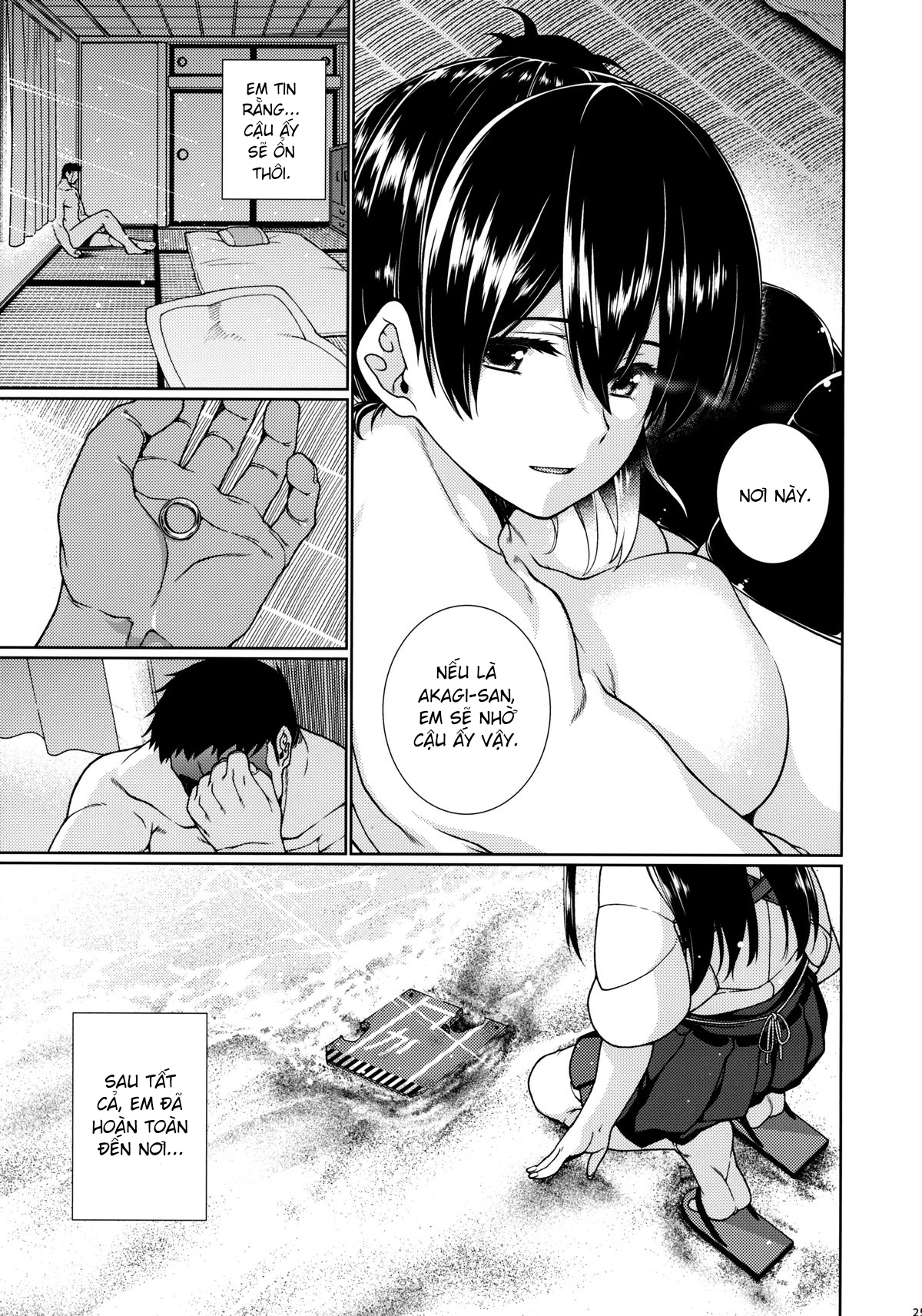 Đọc truyện hentai Saraba, Kyoukujitsu (Kantai Collection -KanColle-) - Oneshot