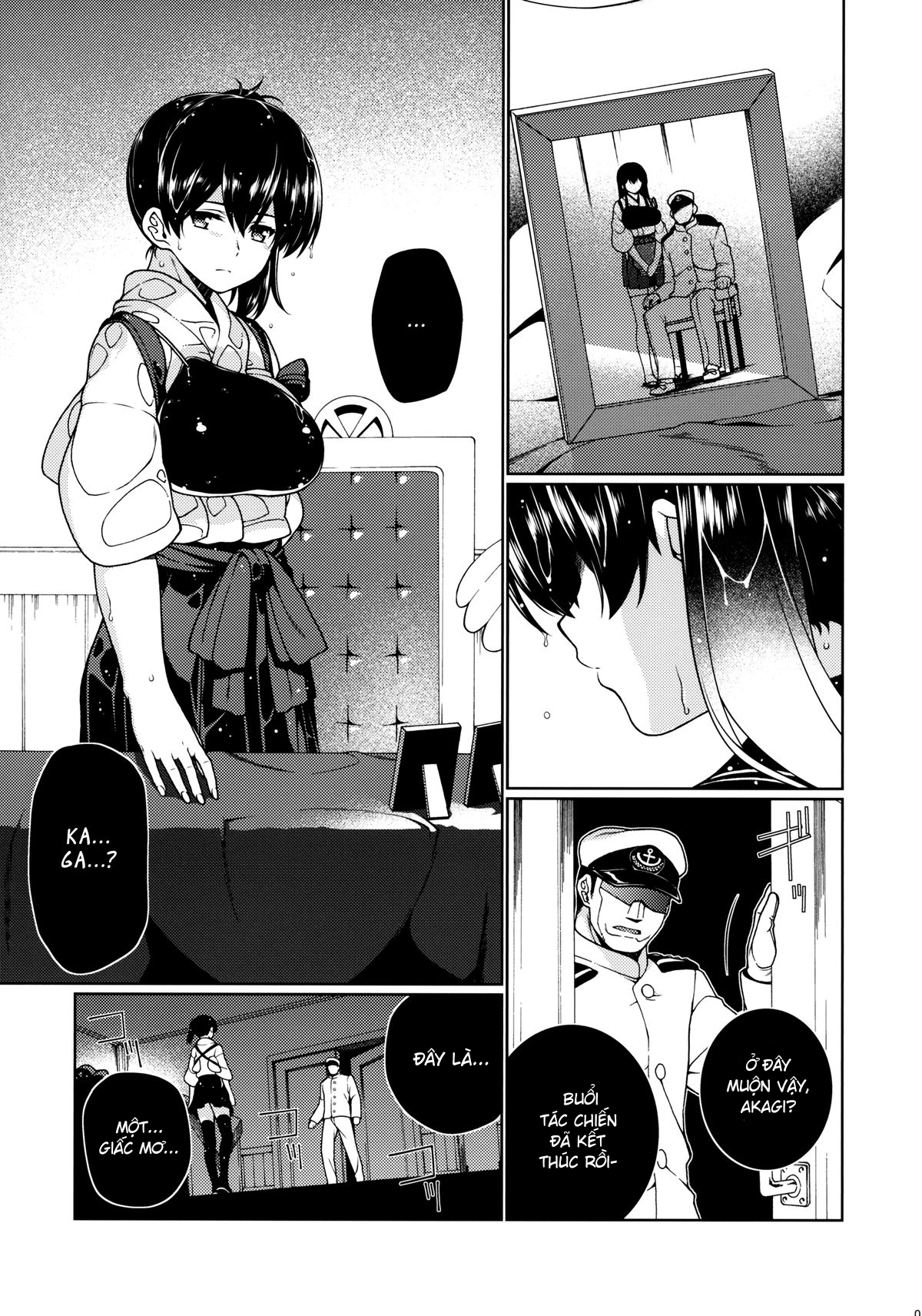 Đọc truyện hentai Saraba, Kyoukujitsu (Kantai Collection -KanColle-) - Oneshot