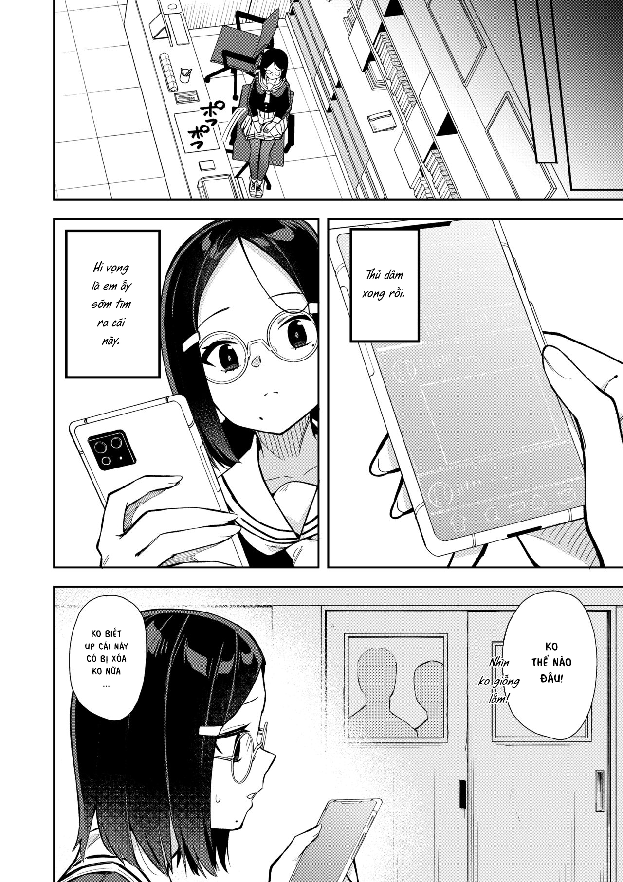 Đọc truyện hentai Uraaka Mousou Joshi - Chap 1