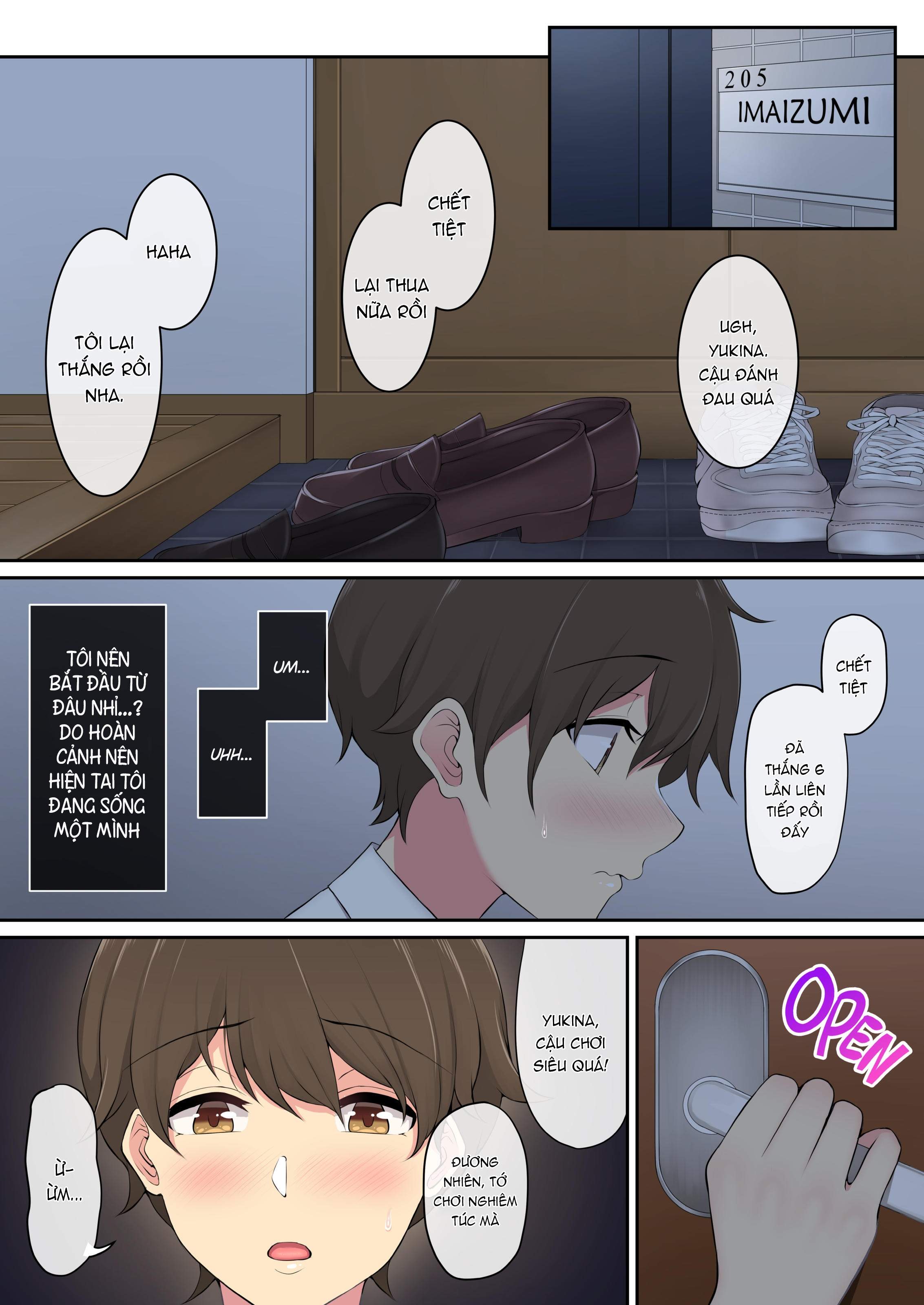 Đọc truyện hentai Imaizumi đưa cả bầy Gyaru về nhà mình - Chap 1