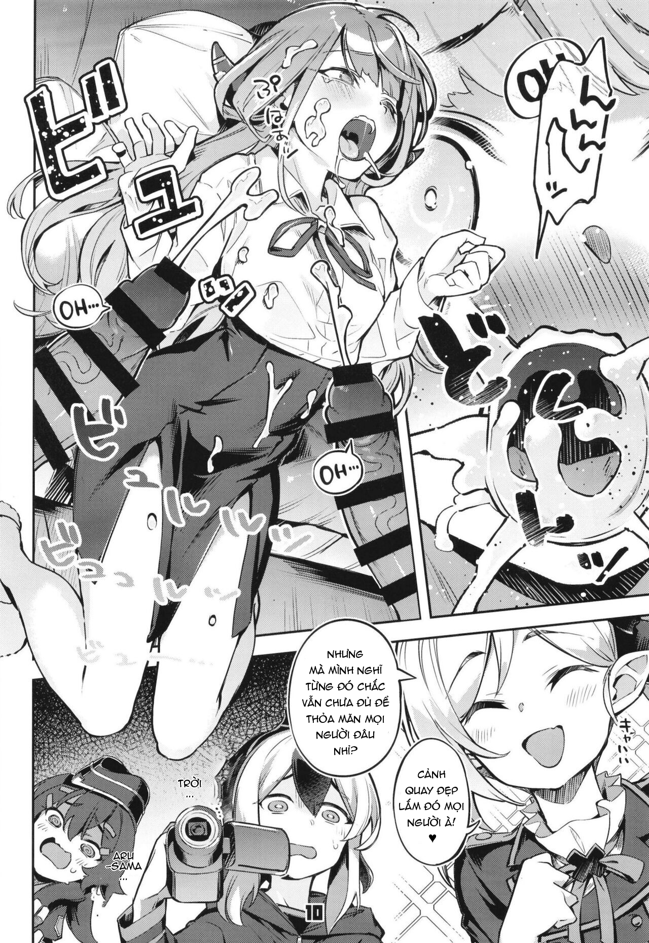 Đọc truyện hentai Aru-Chan hết tiền và trước khi cô ấy nhận ra, cô ấy đã bị vây quanh bởi mấy tên Dirty Old Man (Blue Archive) - Oneshot