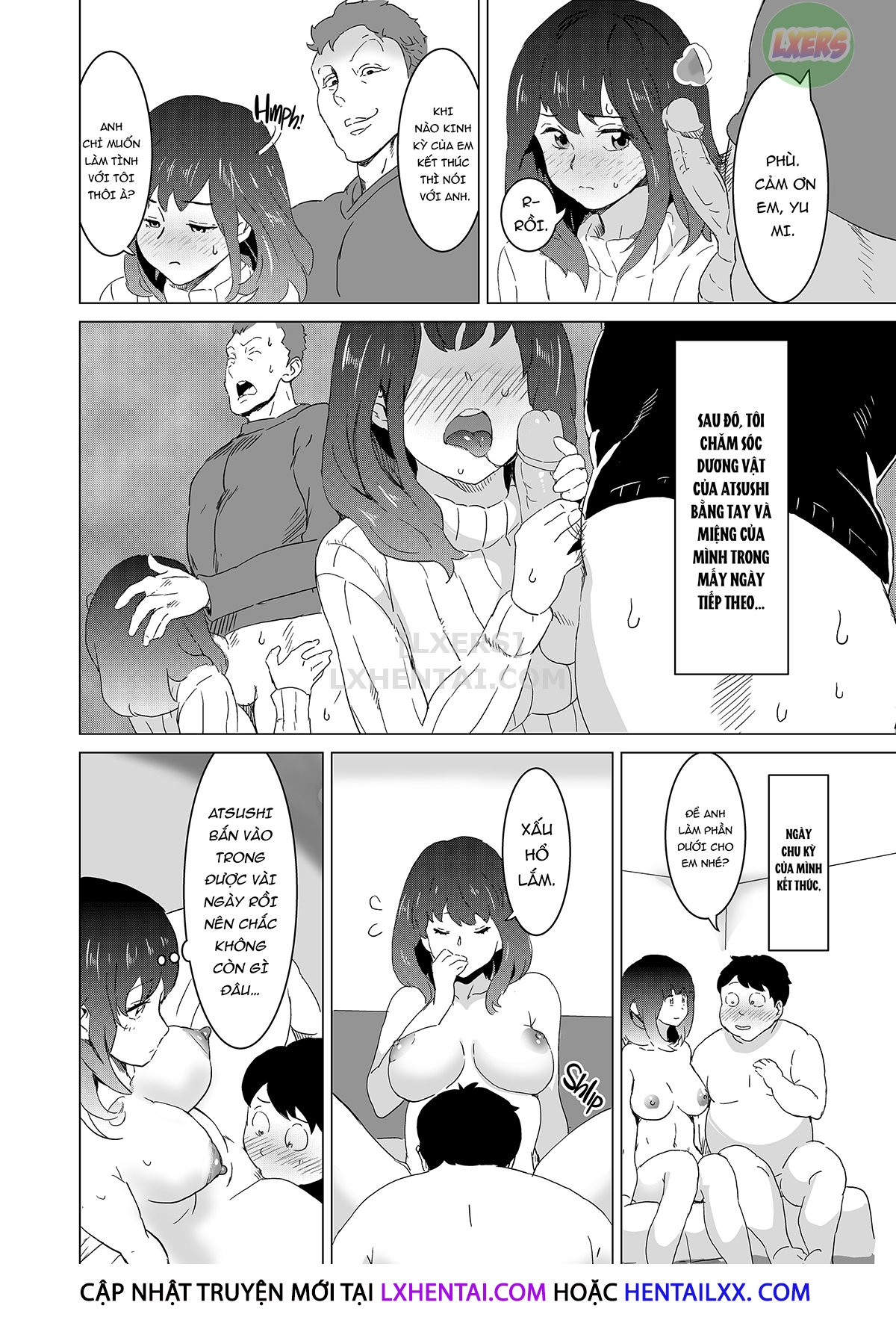 Đọc truyện hentai My Wife Would Never Moan Like in the Unrealistic Porn My Neighbor Watches - Chap 2