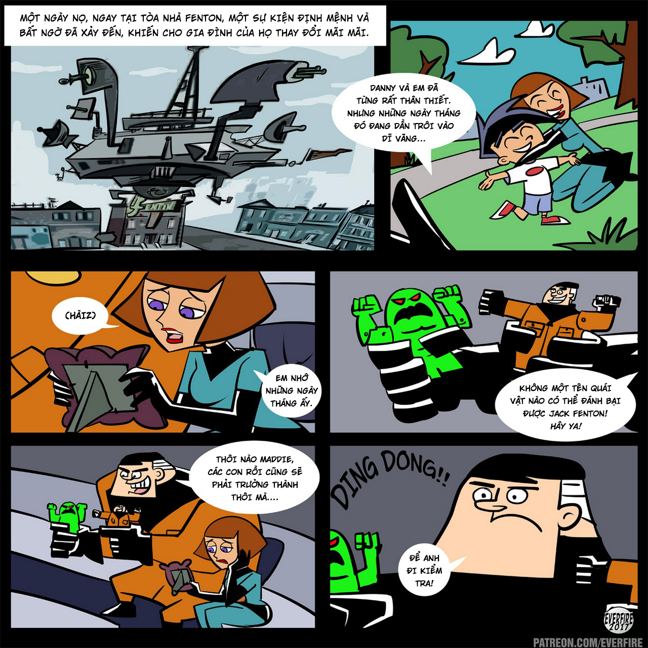 Đọc truyện hentai Tình cảm gia đình (Danny Phantom) - Oneshot