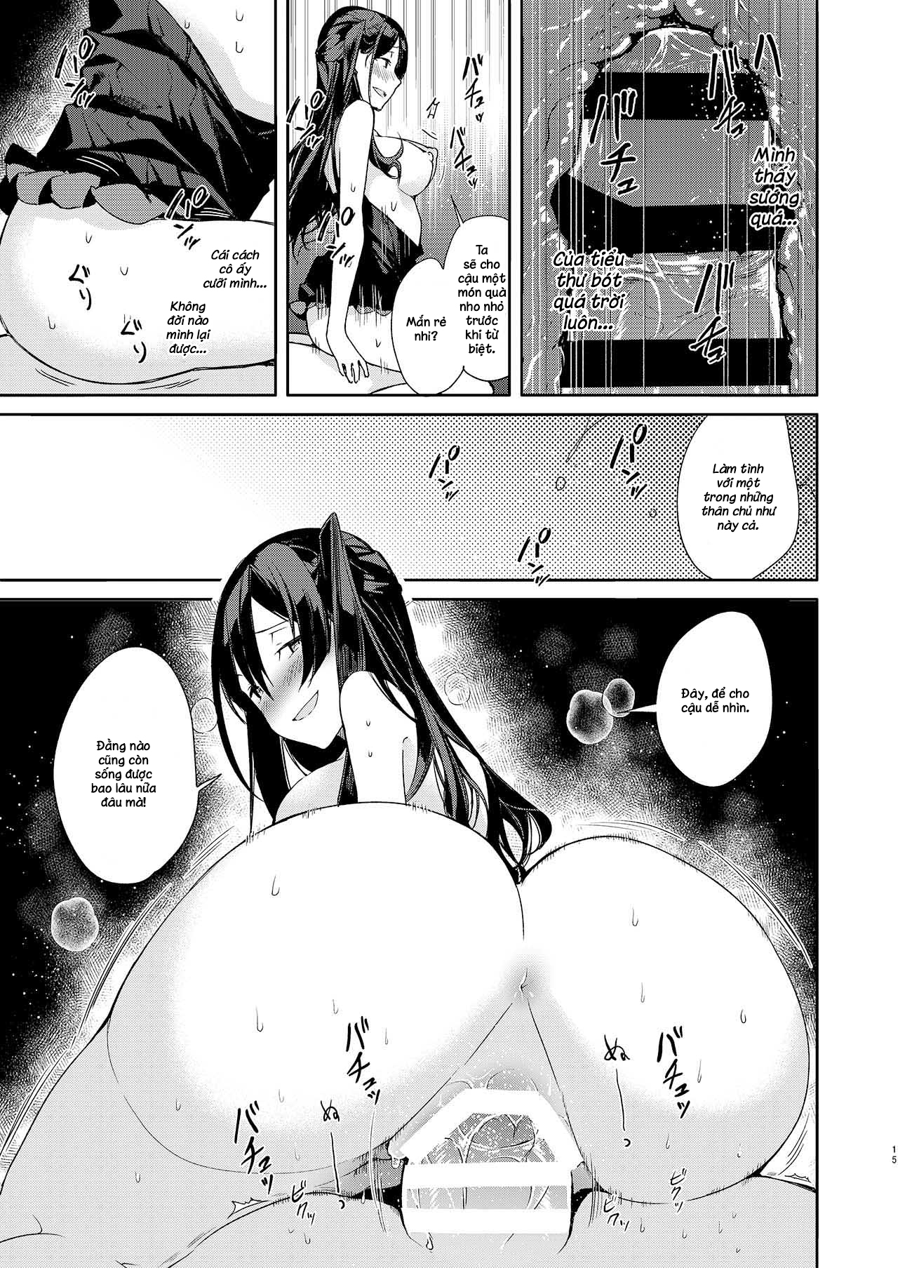 Đọc truyện hentai Takabisha Kyonyuu Ojou-sama to Himitsu no Ecchi - 1 nháy