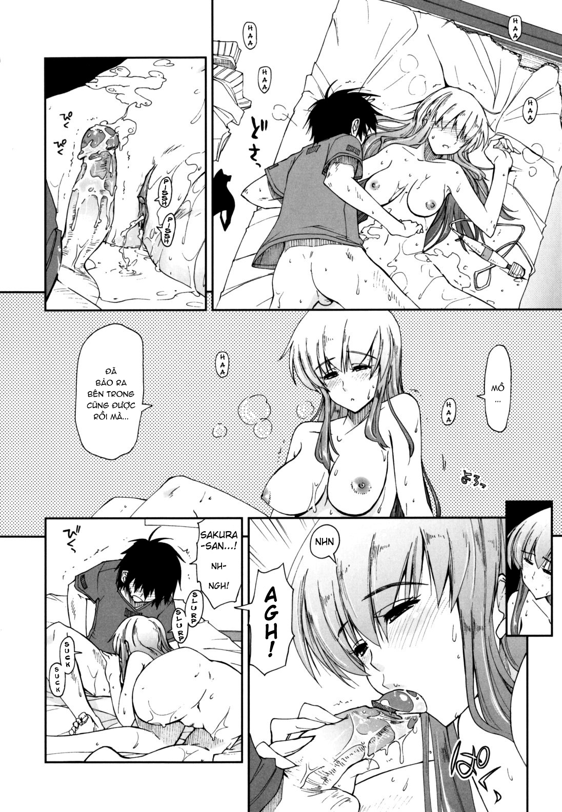 Đọc truyện hentai Sống chung cùng 3 chị em [Không Che] - Chap 2