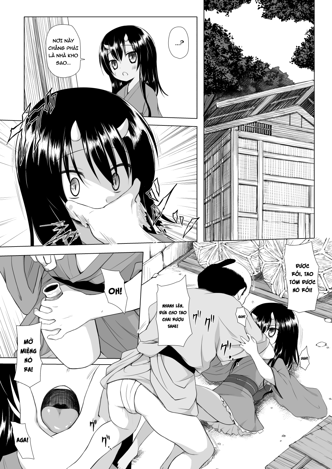 Đọc truyện hentai Monokemono San-ya Oneshot