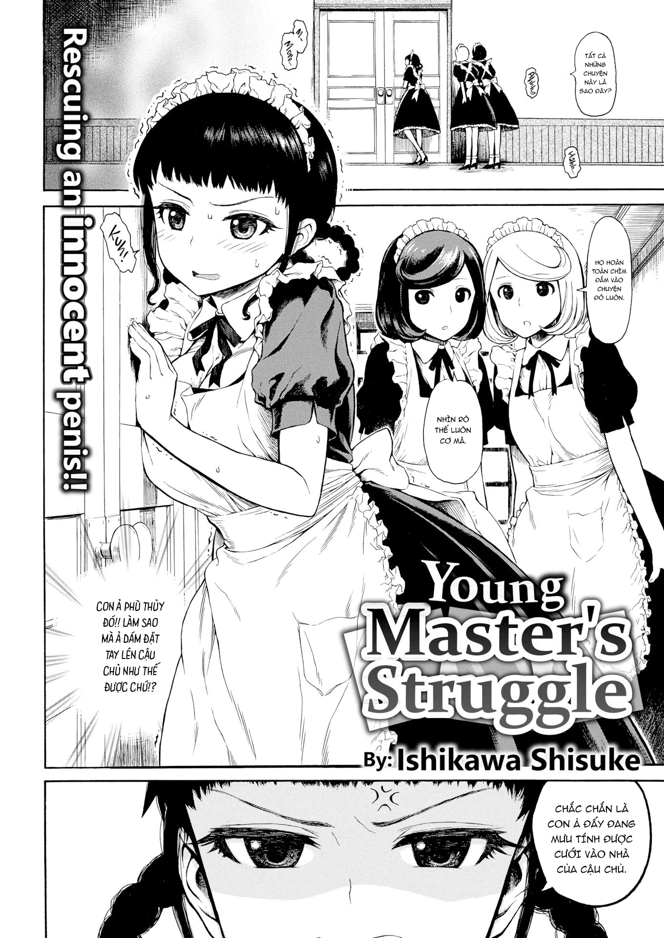 Đọc truyện hentai Nỗi niềm trăn trở của cậu chủ trẻ - Oneshot