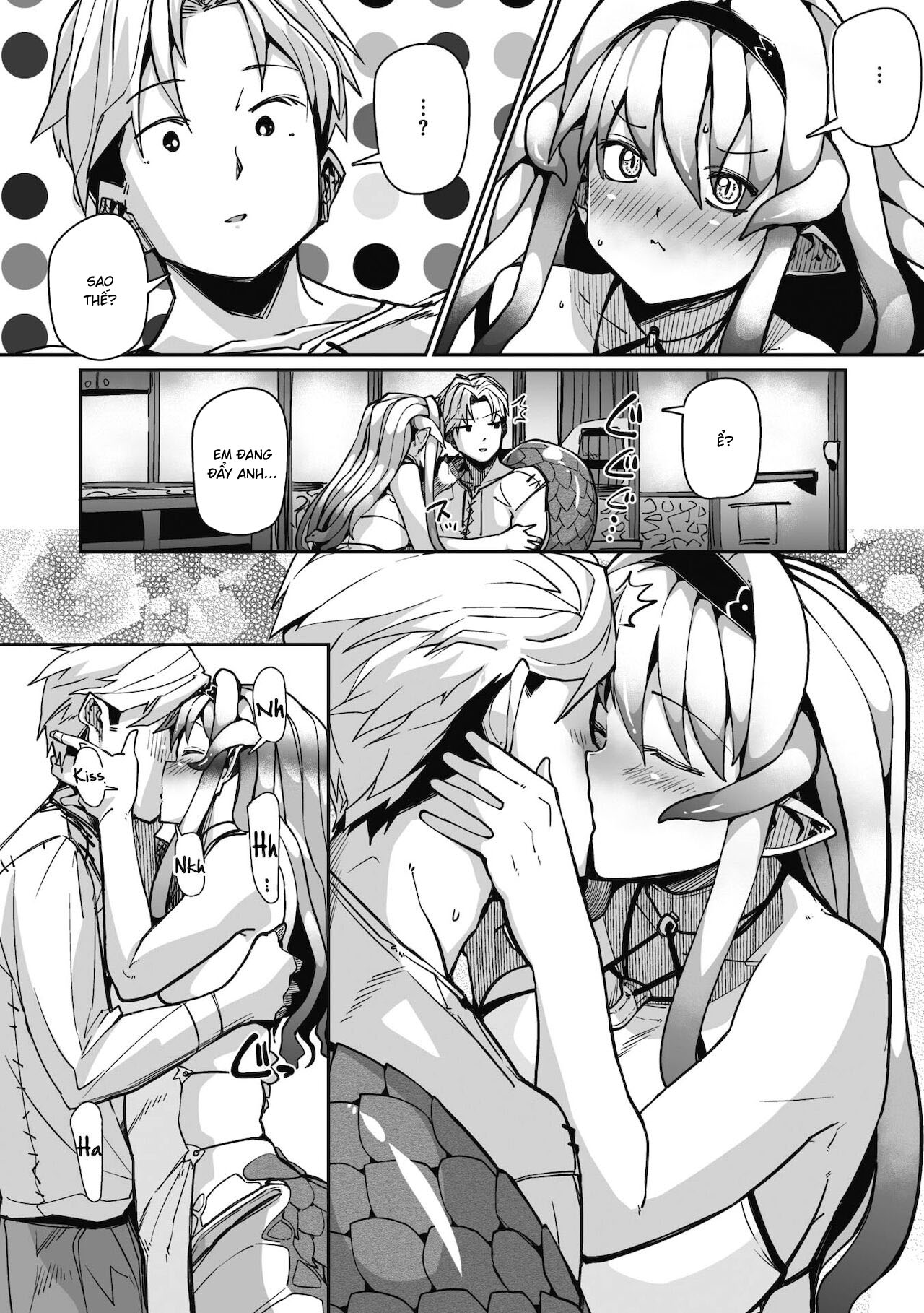 Đọc truyện hentai Ánh mắt ta chạm nhau - Oneshot