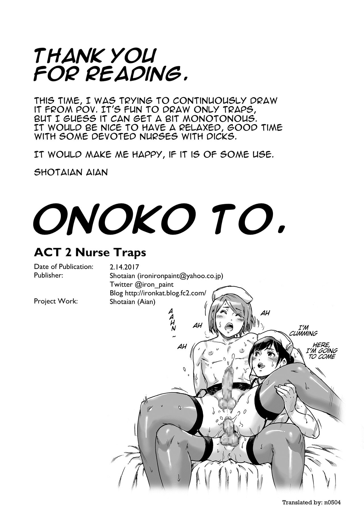 Đọc truyện hentai Nurse Trap - Oneshot