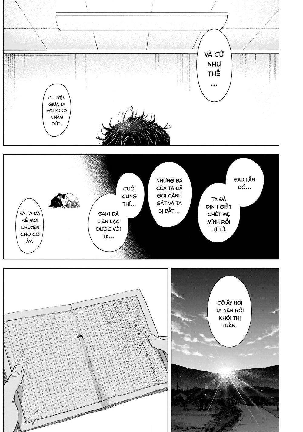 Đọc truyện hentai Shounen no Abyss - Chap 106: Tạm biệt thị trấn ấy