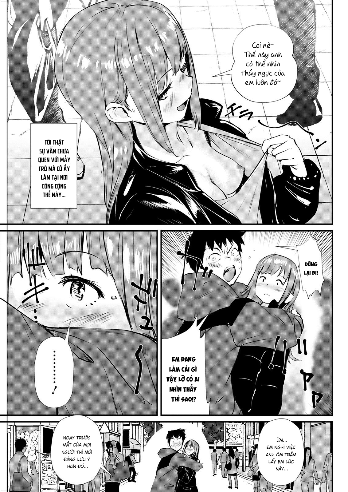 Đọc truyện hentai Em ghệ thích thả rông - Oneshot