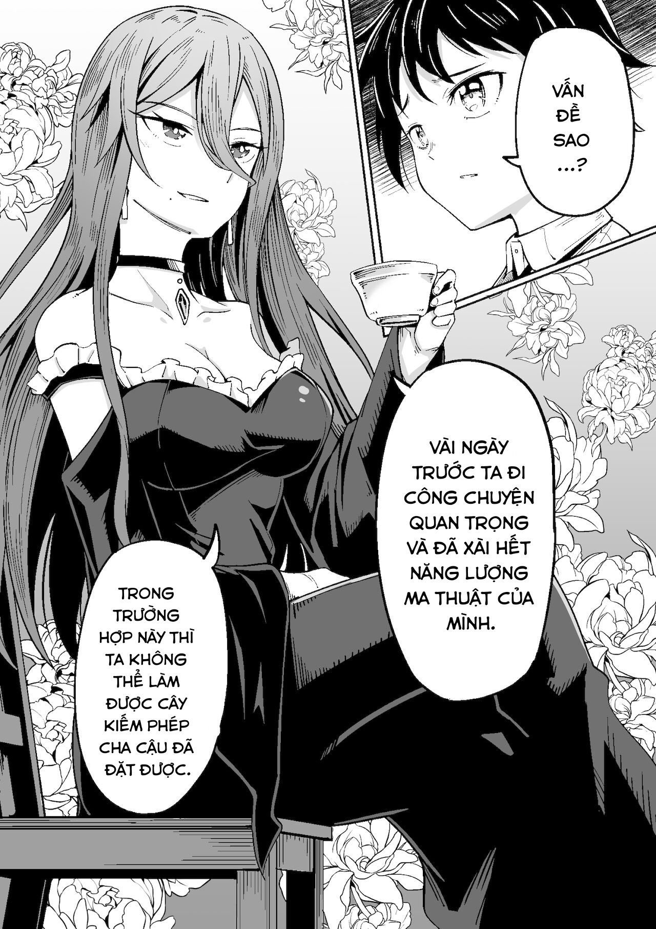 Đọc truyện hentai Phù thủy và cậu bé. - Oneshot