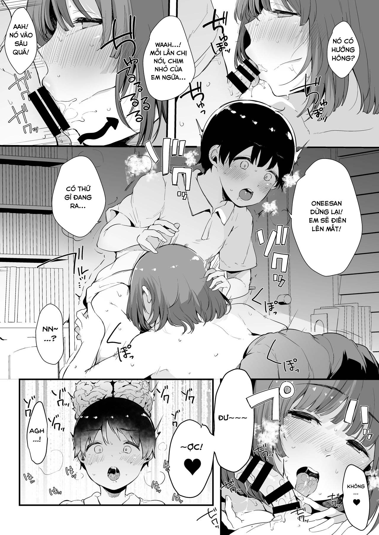 Đọc truyện hentai The Older College Girl Who Helps Me Cum - Oneshot