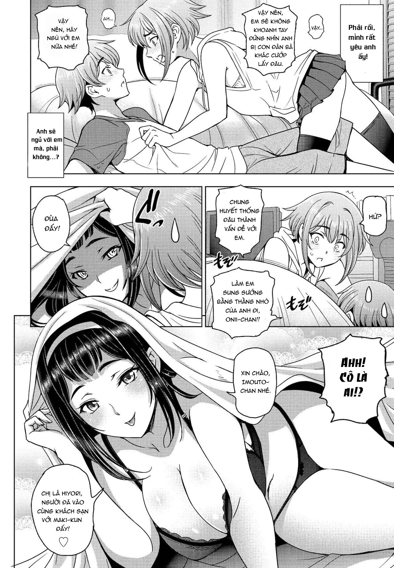 Đọc truyện hentai Imouto to Senpai to - Oneshot