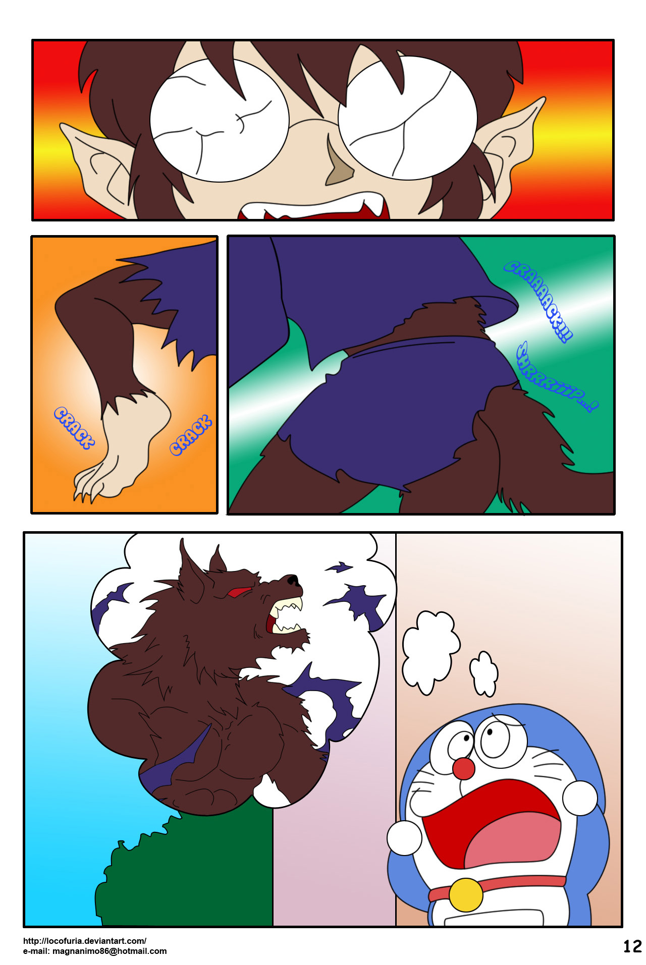 Đọc truyện hentai DORAEMON? - Vol 1 - Chap 1: Kem Người Sói