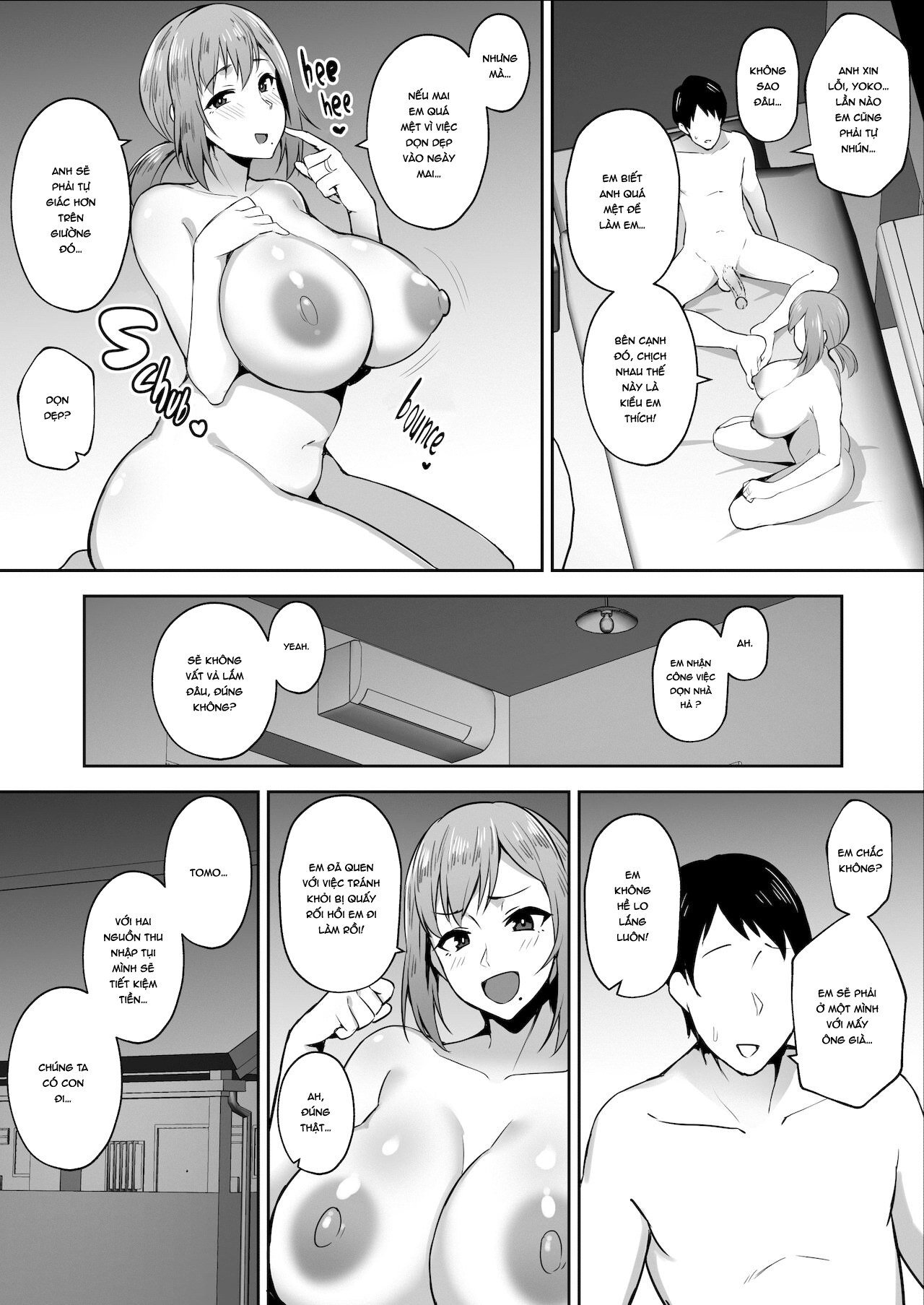 Đọc truyện hentai Gái có chồng ngực bự - Part 1
