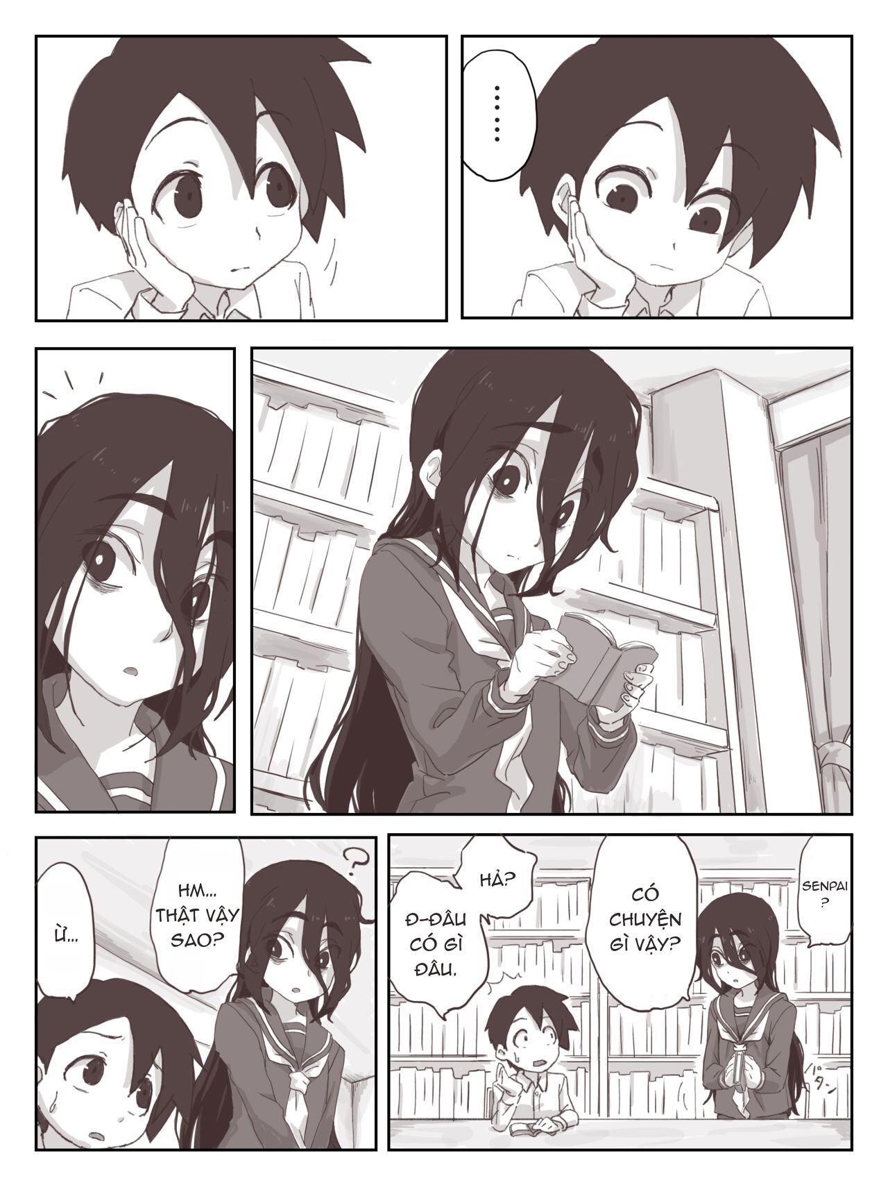 Đọc truyện hentai Senpai, hãy ra trên tay em - Oneshot
