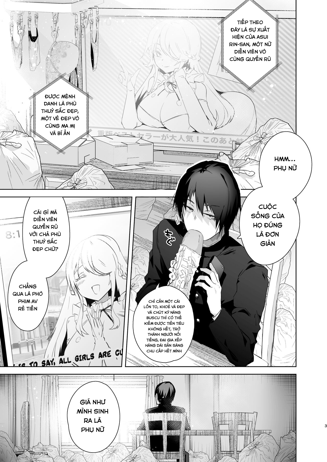 Đọc truyện hentai TS Fukushuu Revenge - Chap 1