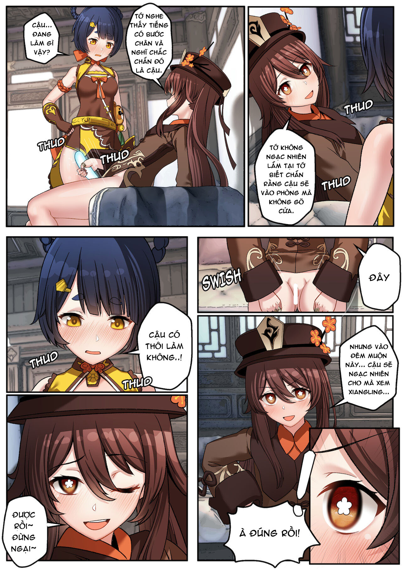 Đọc truyện hentai Cách họ làm linh hồn an nghỉ - Oneshot
