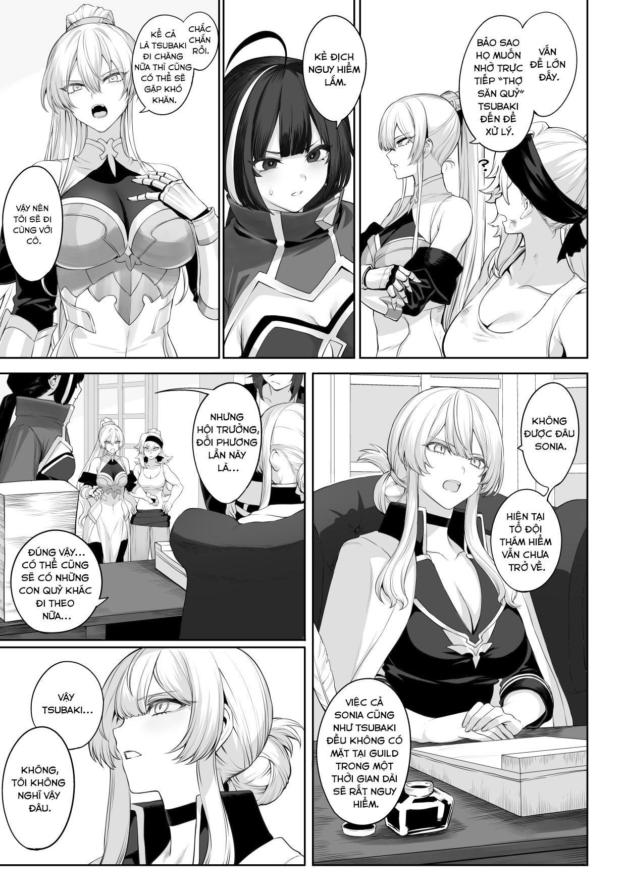 Đọc truyện hentai Câu chuyện về những Valkyrie! ~Nữ phù thuỷ~ - ~Nữ Samurai~ Phần đầu