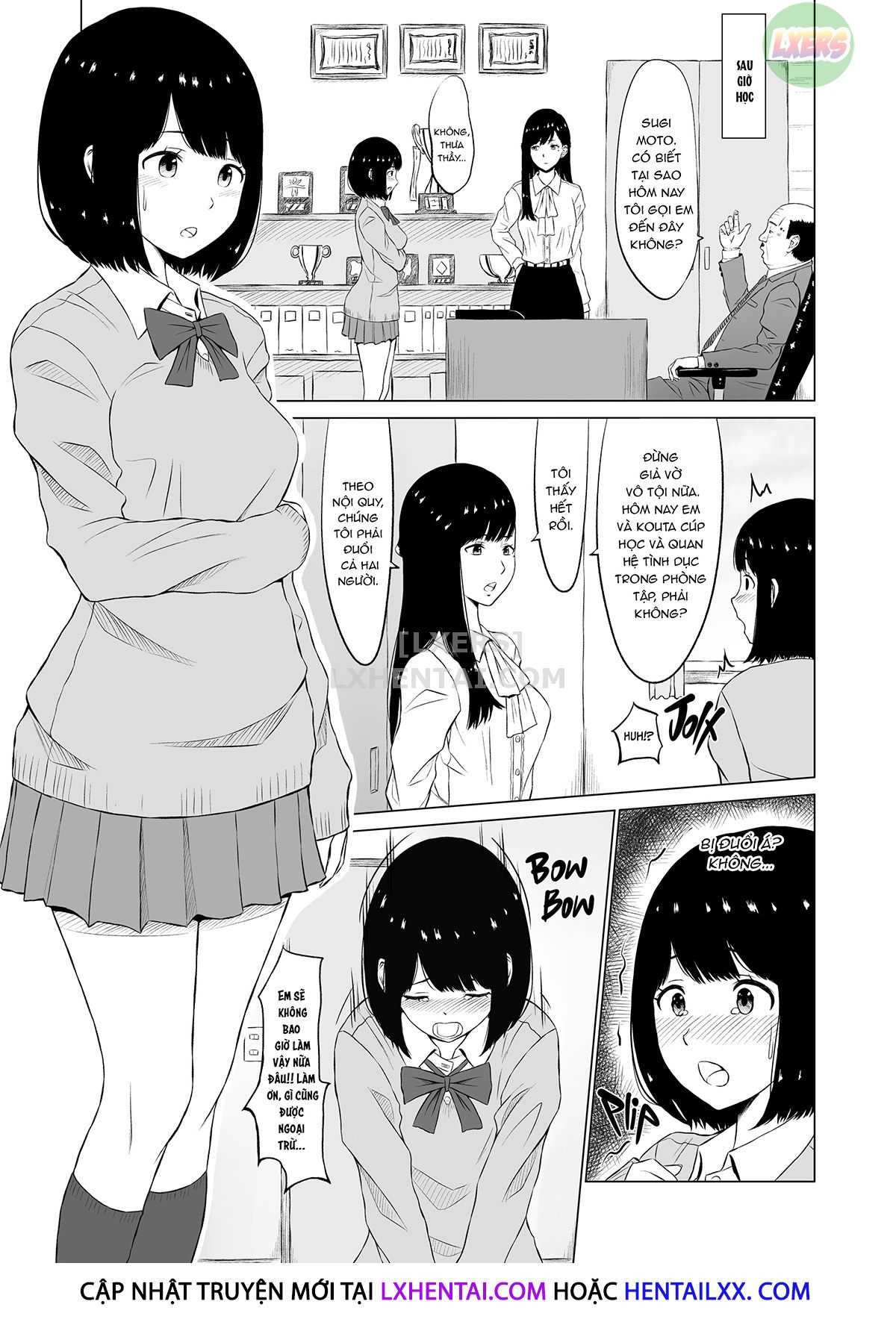 Đọc truyện hentai Học viện khiêu dâm - Chap 1