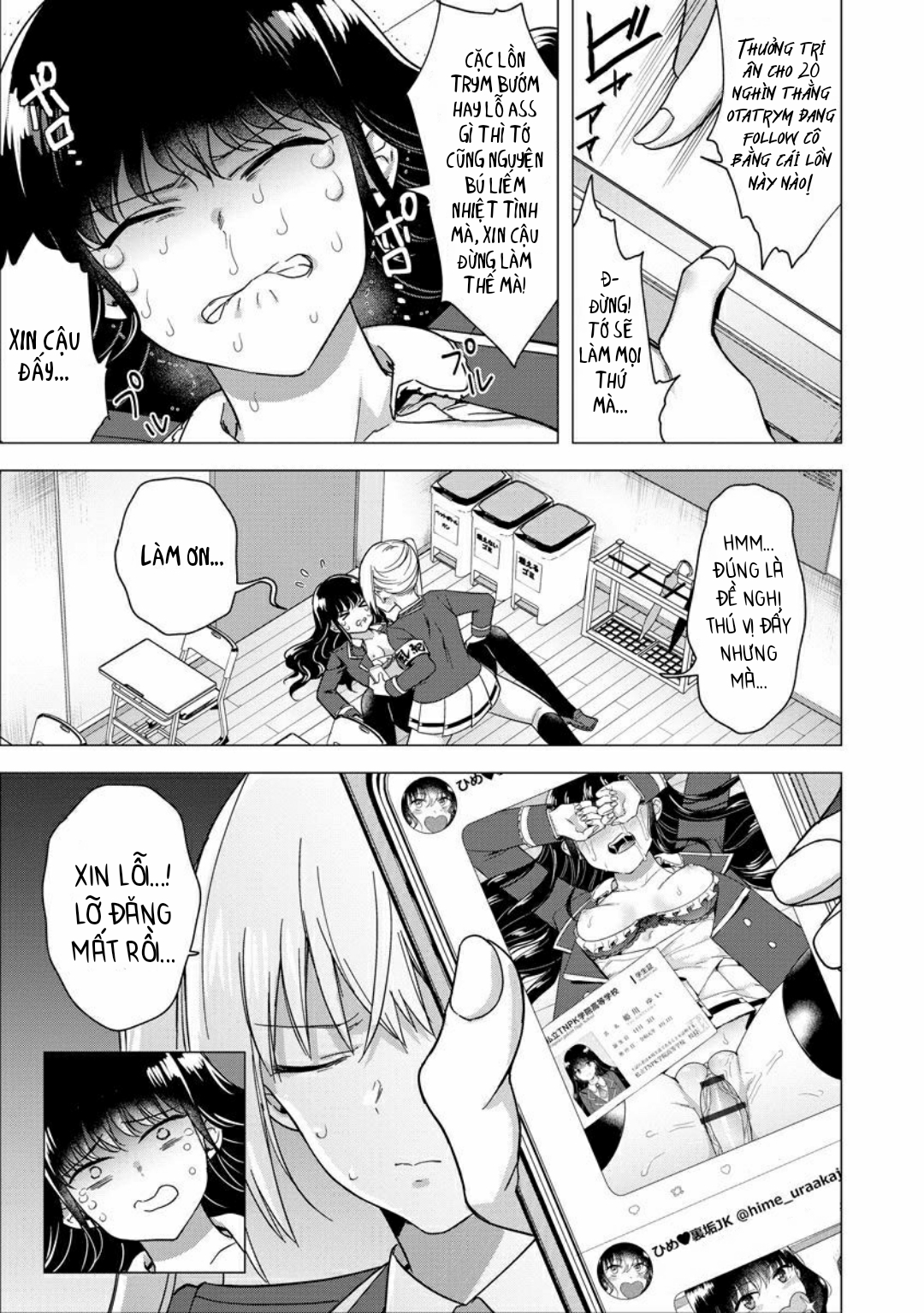 Đọc truyện hentai Trừng phạt con nhỏ phách lối bằng con cá chà bặc - Oneshot