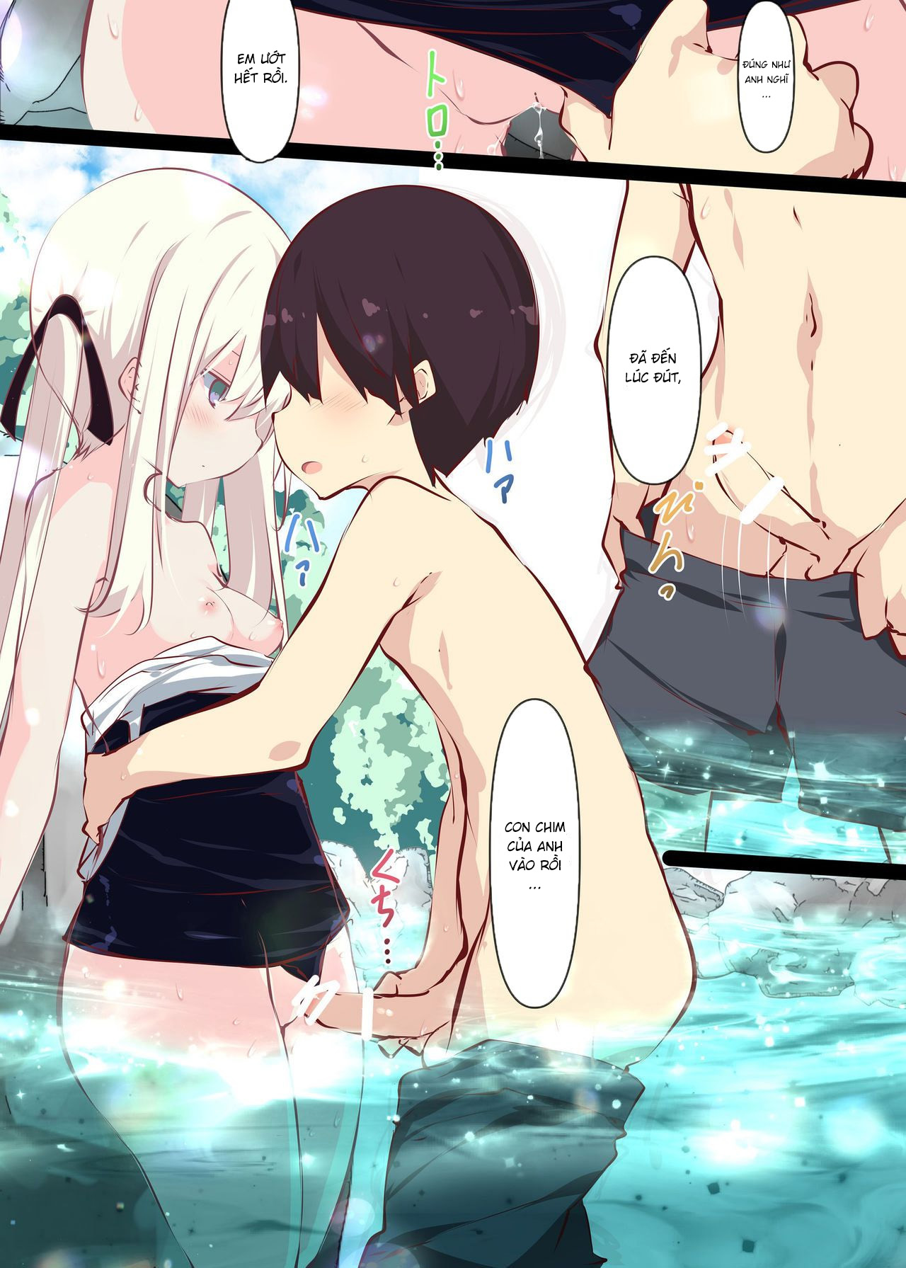 Đọc truyện hentai Natsuyasumi dakara Muteikou na Itoko ni Chinko Ireru Hanashi - Chap 3