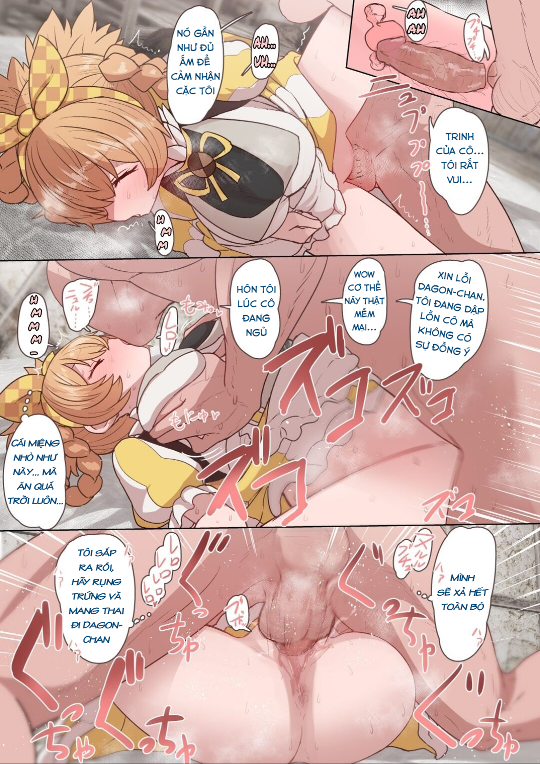 Đọc truyện hentai Tôi muốn Dagon-Chan mang thai - Oneshot