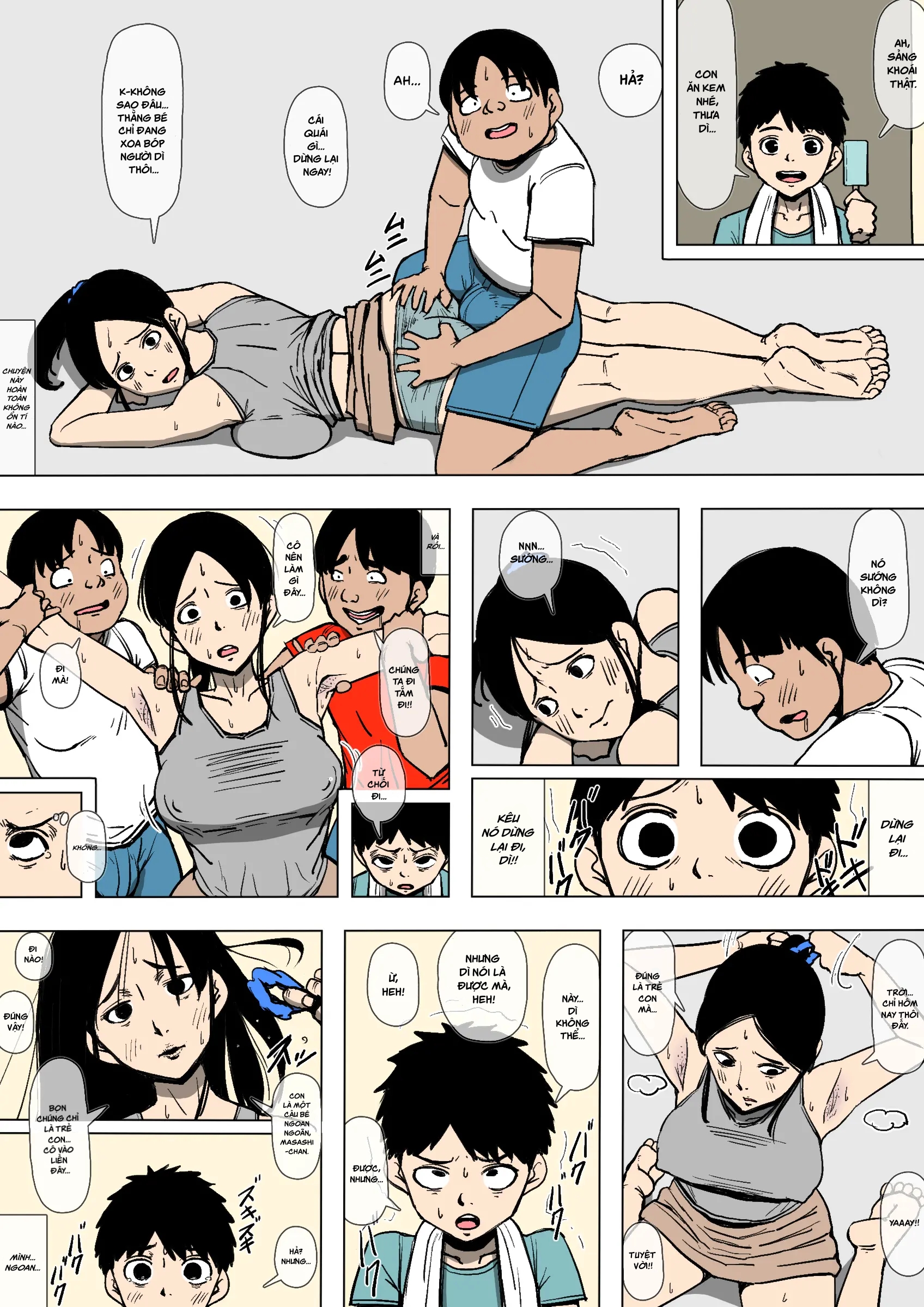 Đọc truyện hentai Họ làm tình với dì tôi Oneshot