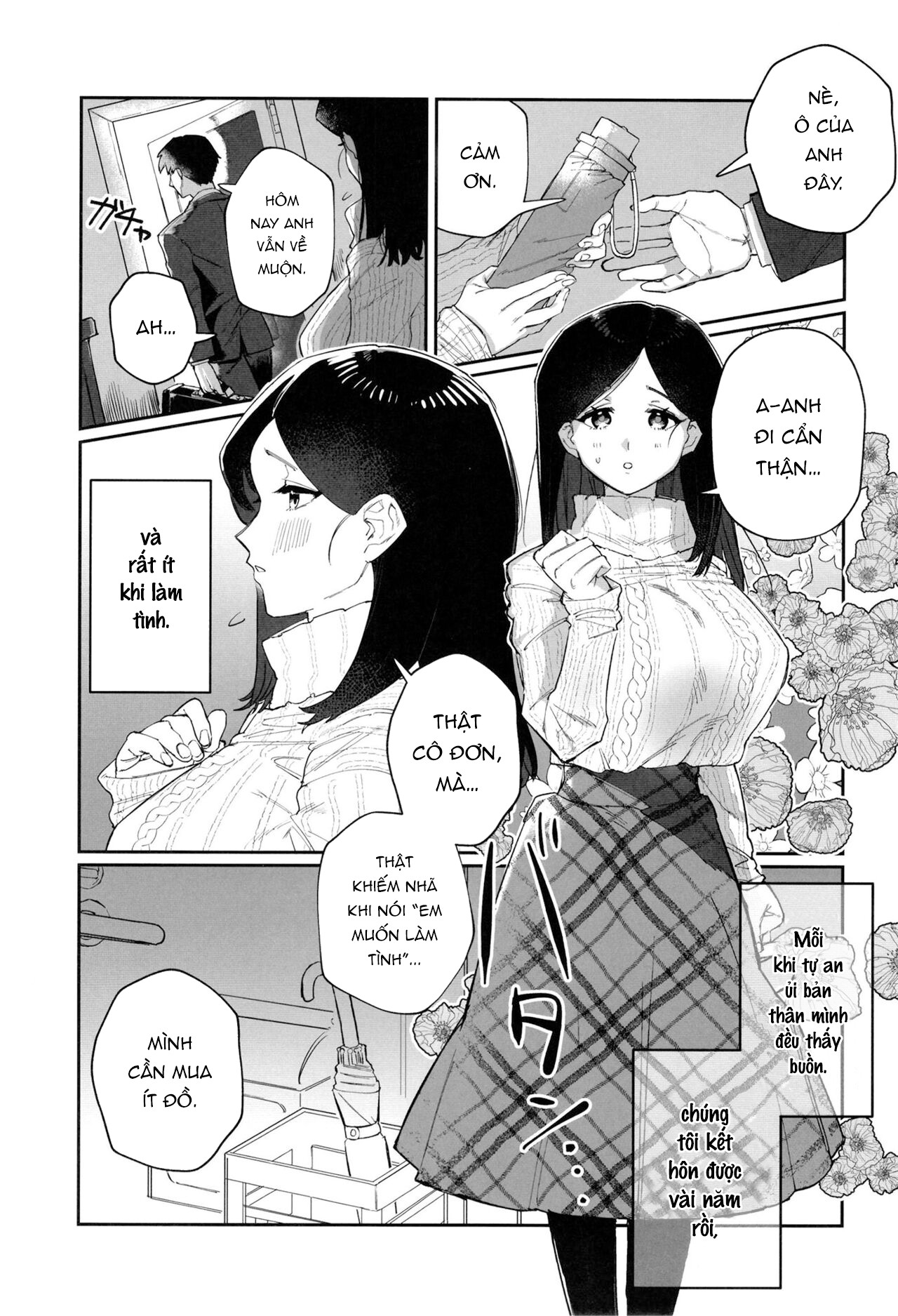 Đọc truyện hentai Cô vợ vú to ngoại tình với trai đẹp - Oneshot