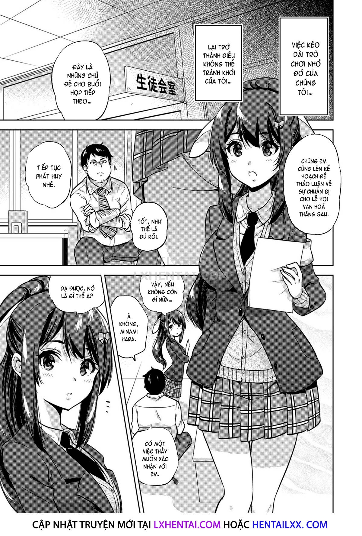 Đọc truyện hentai SNS Seitokai Yakuin Wo Netotte Share Suru Hanashi. Chap 1