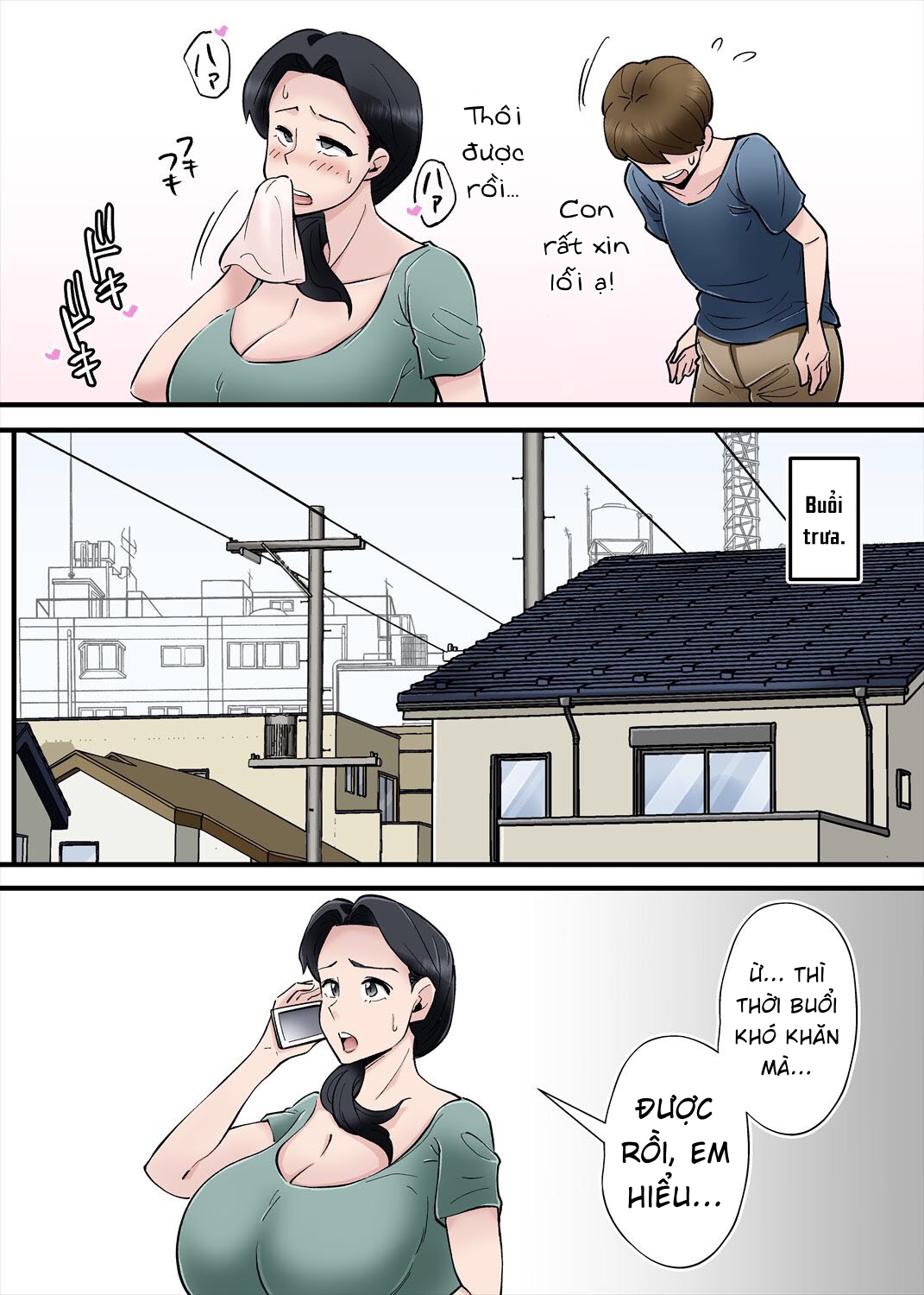 Đọc truyện hentai Tôi Lén Lút Ngoại Tình Với Bà Mẹ Vợ - Oneshot